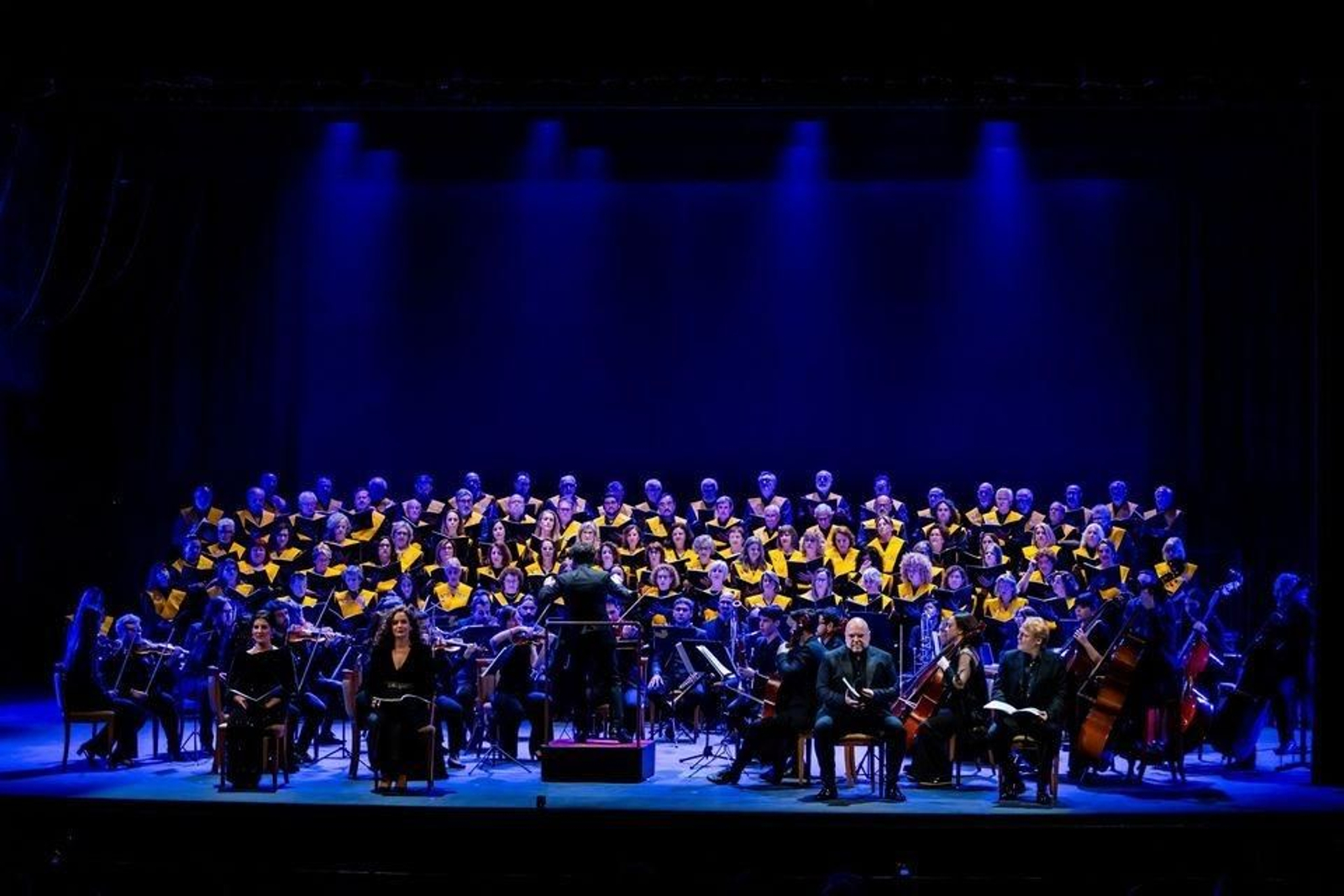 Imagen de la orquesta de la Universidad de Cádiz