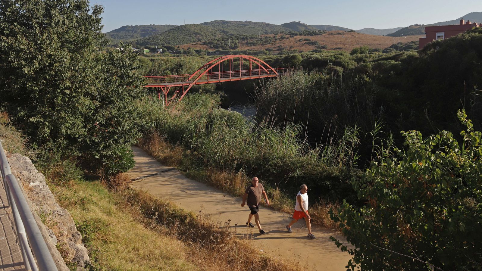 El parque fluvial del río Pícaro.