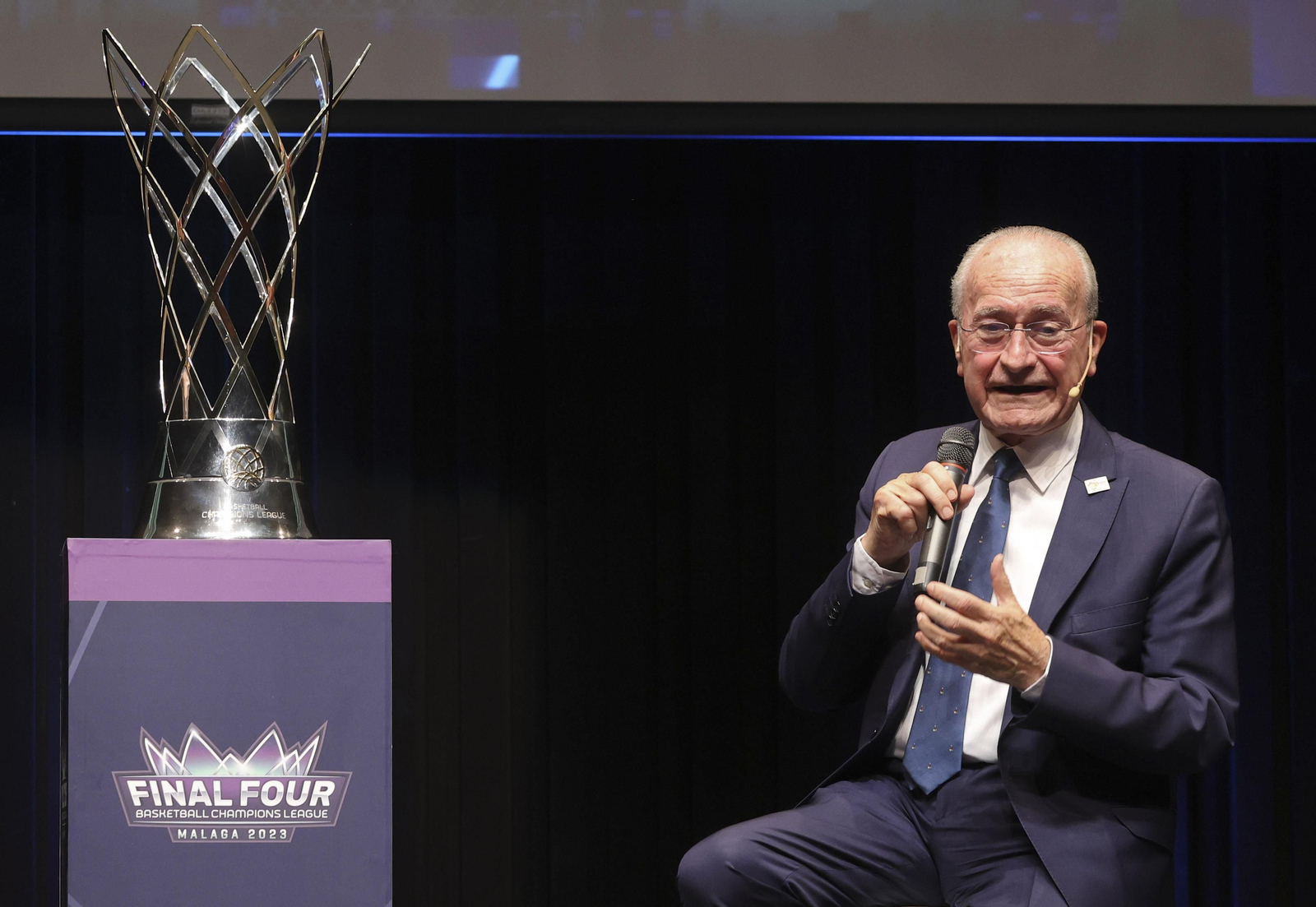 El sorteo de la Final Four de la BCL en Málaga, en fotos