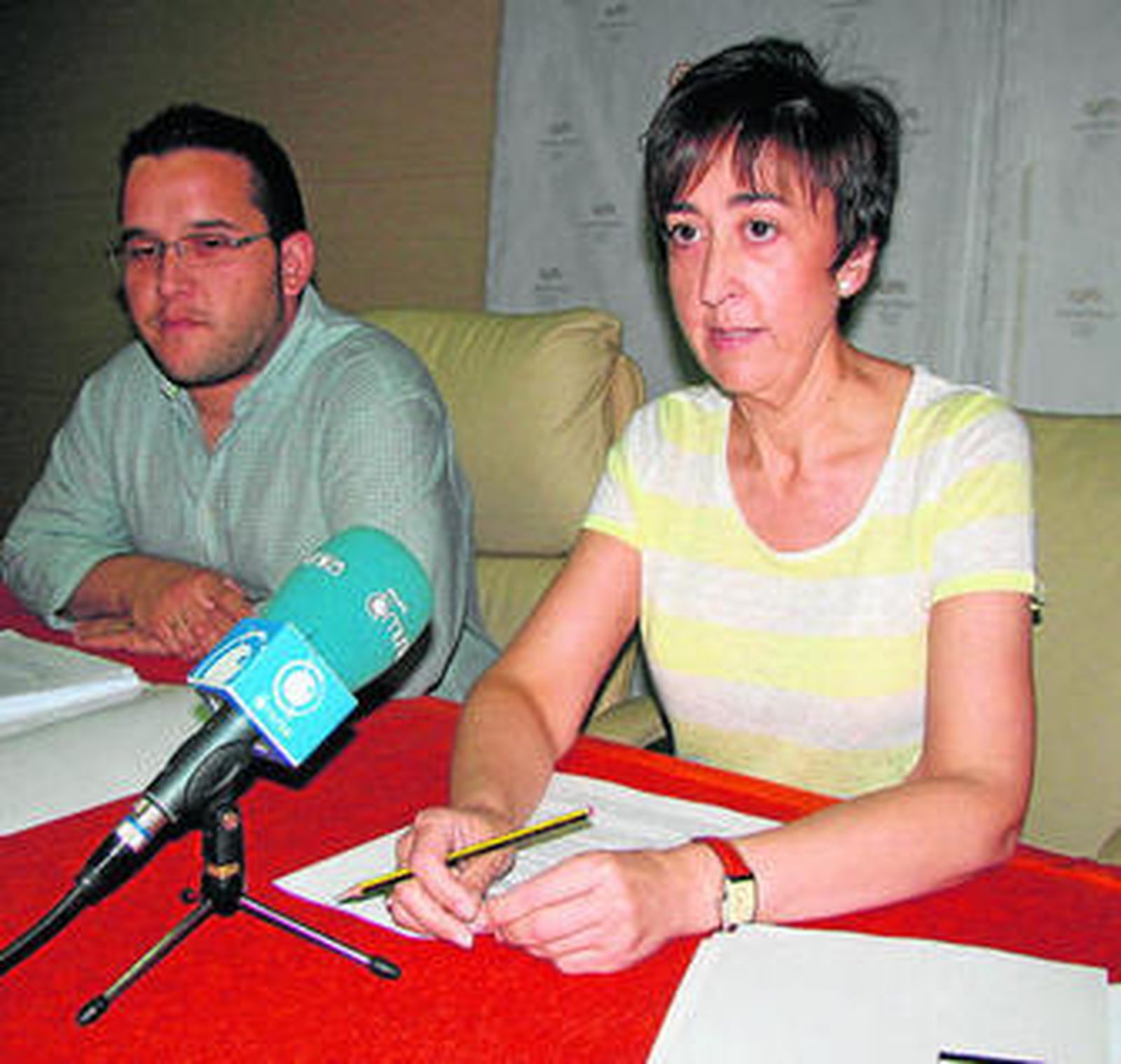 La presidenta de la Mancomunidad, Francisca Carmona.