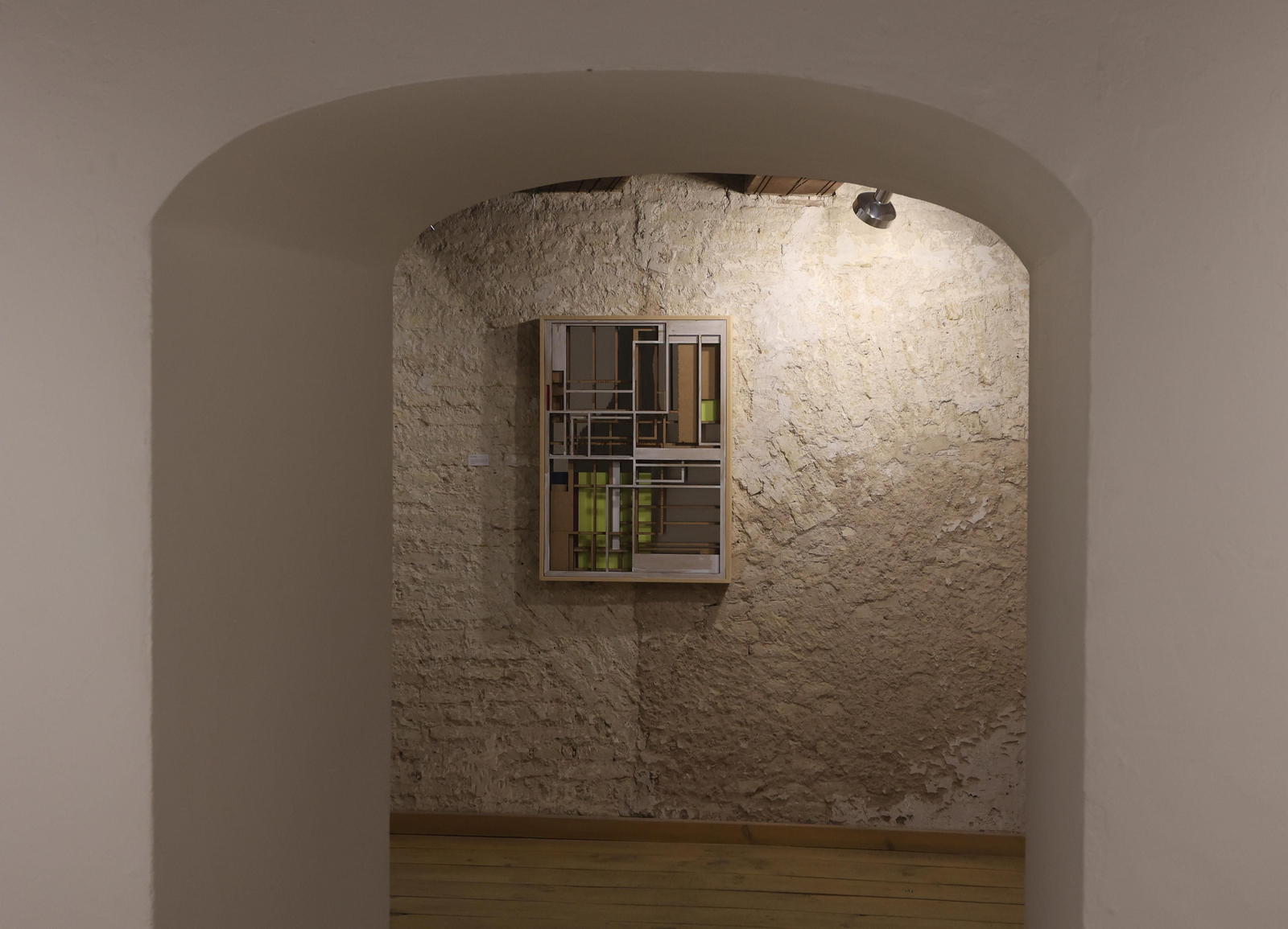 Exposición Geometrías Implícitas.  Nacho Carbó,  Fernando Clemente y Juan Suárez