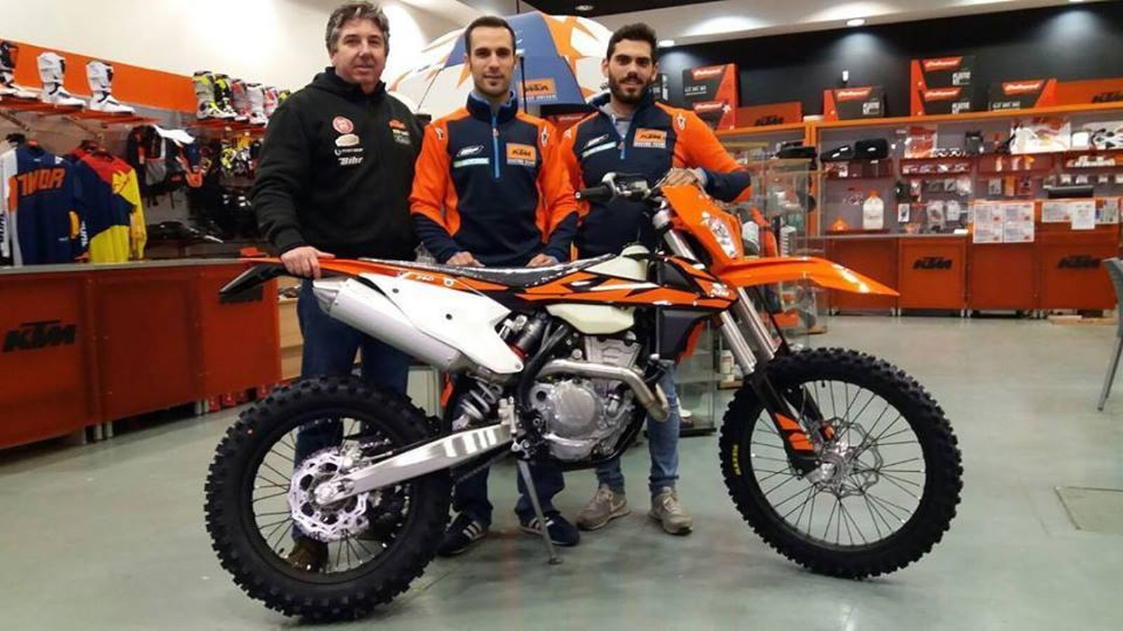 José Manuel Morillo Racero luce ya los colores de KTM.