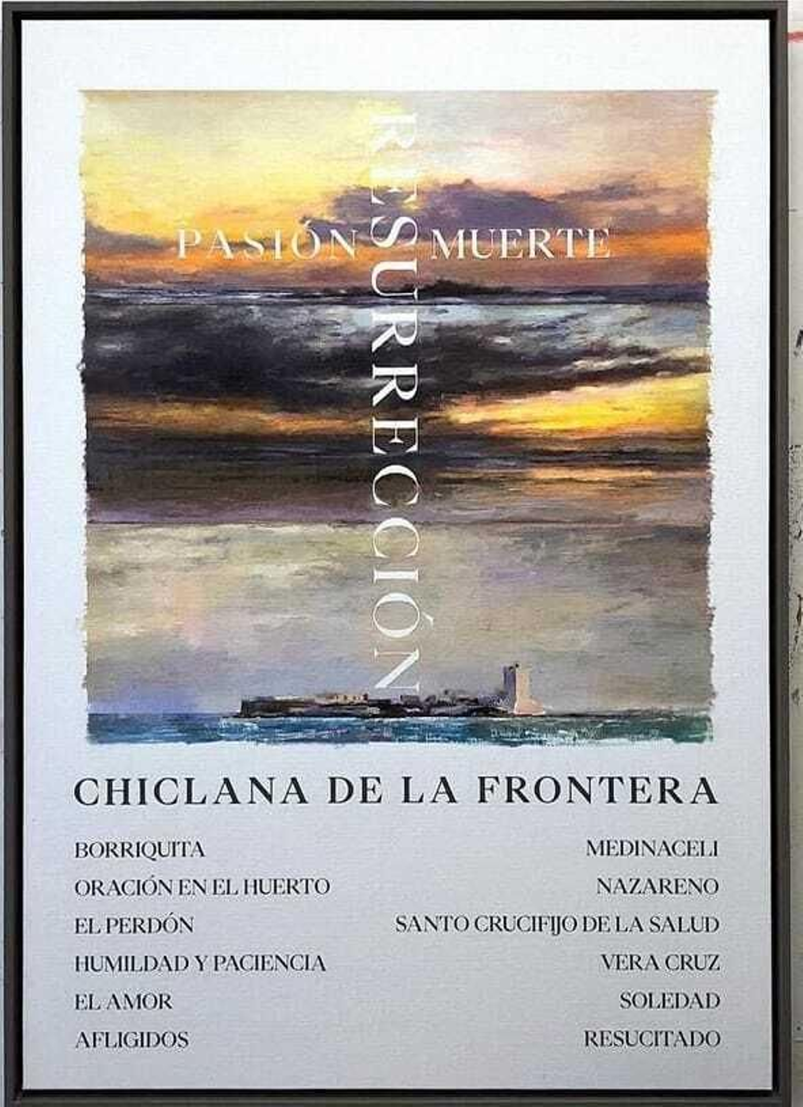 Cartel de Dani Franca para Chiclana