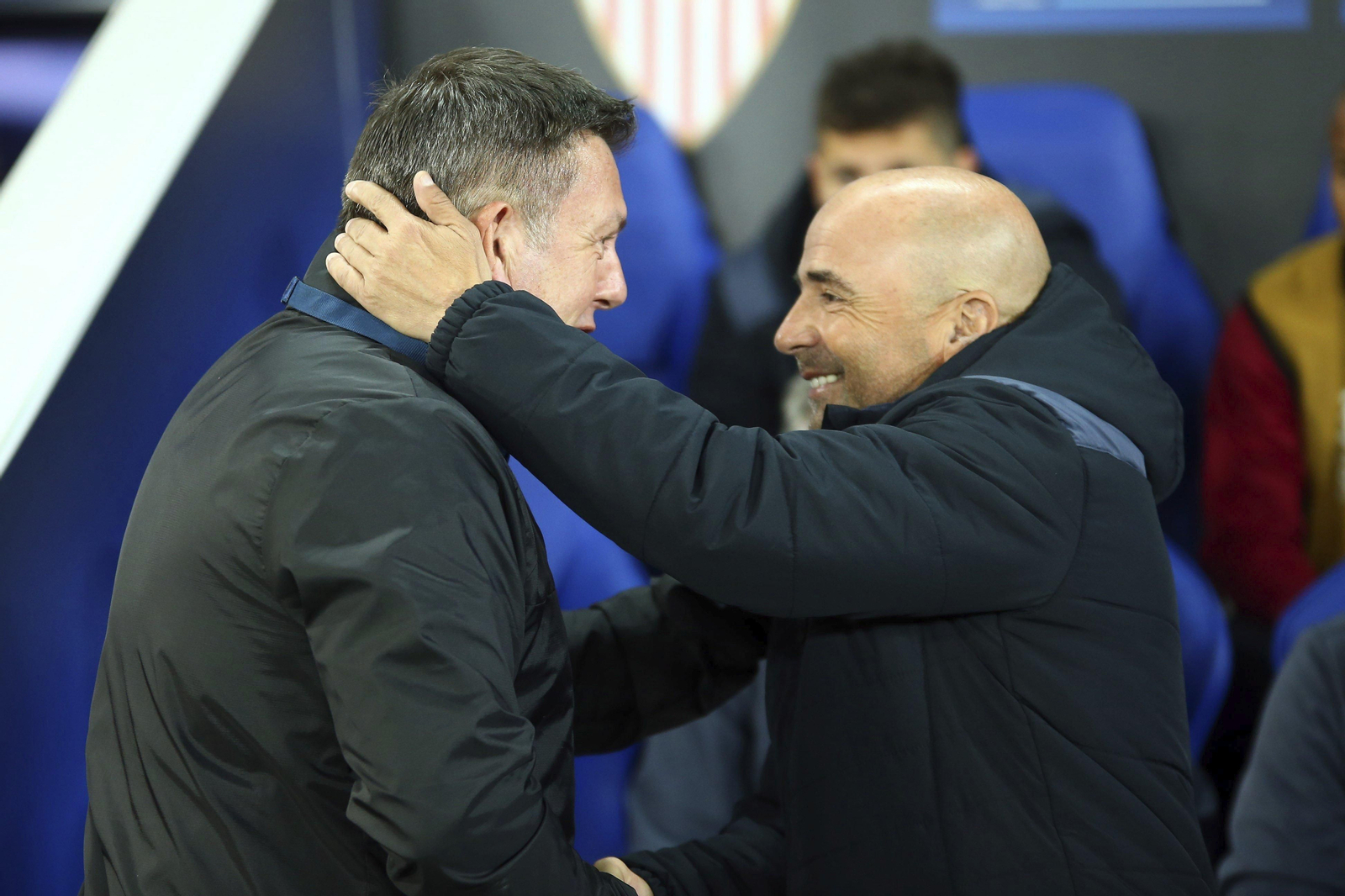 El Leicester-Sevilla FC, en imágenes