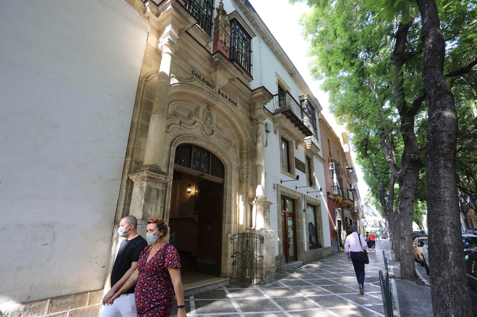 Una imagen del colegio La Salle San José.