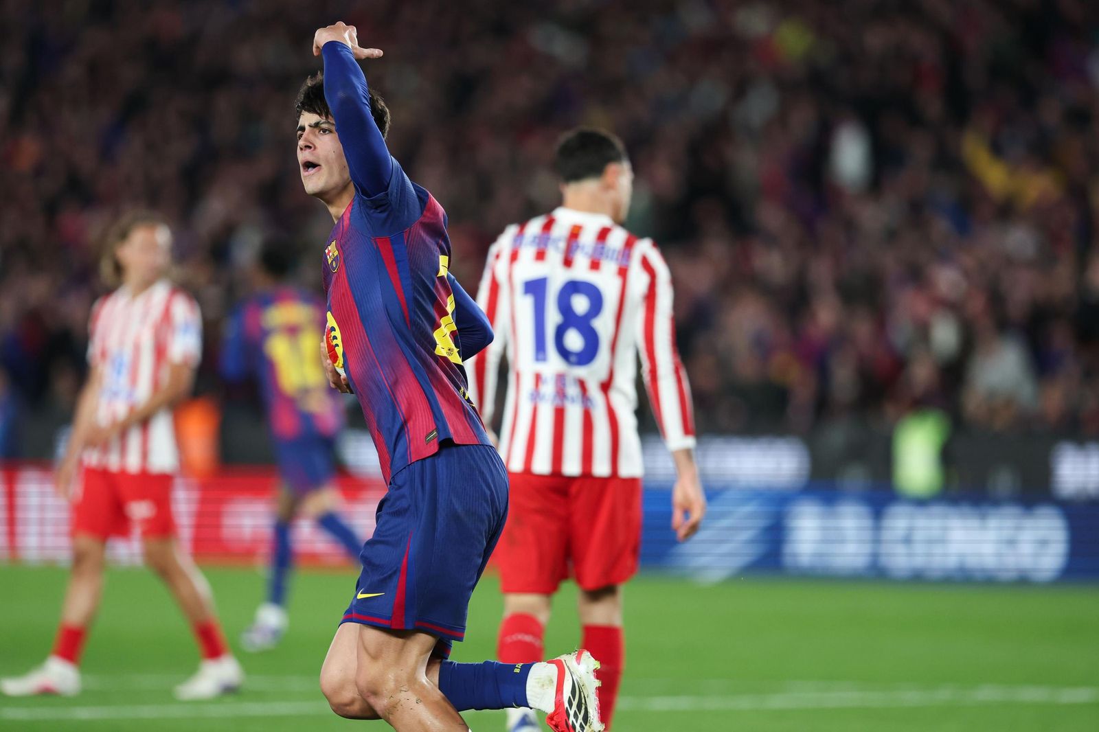 Las fotos del Barcelona-Atlético de Madrid