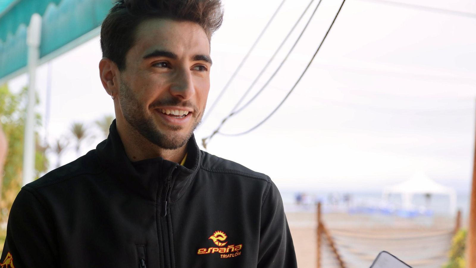Alberto González, durante el Media Day.