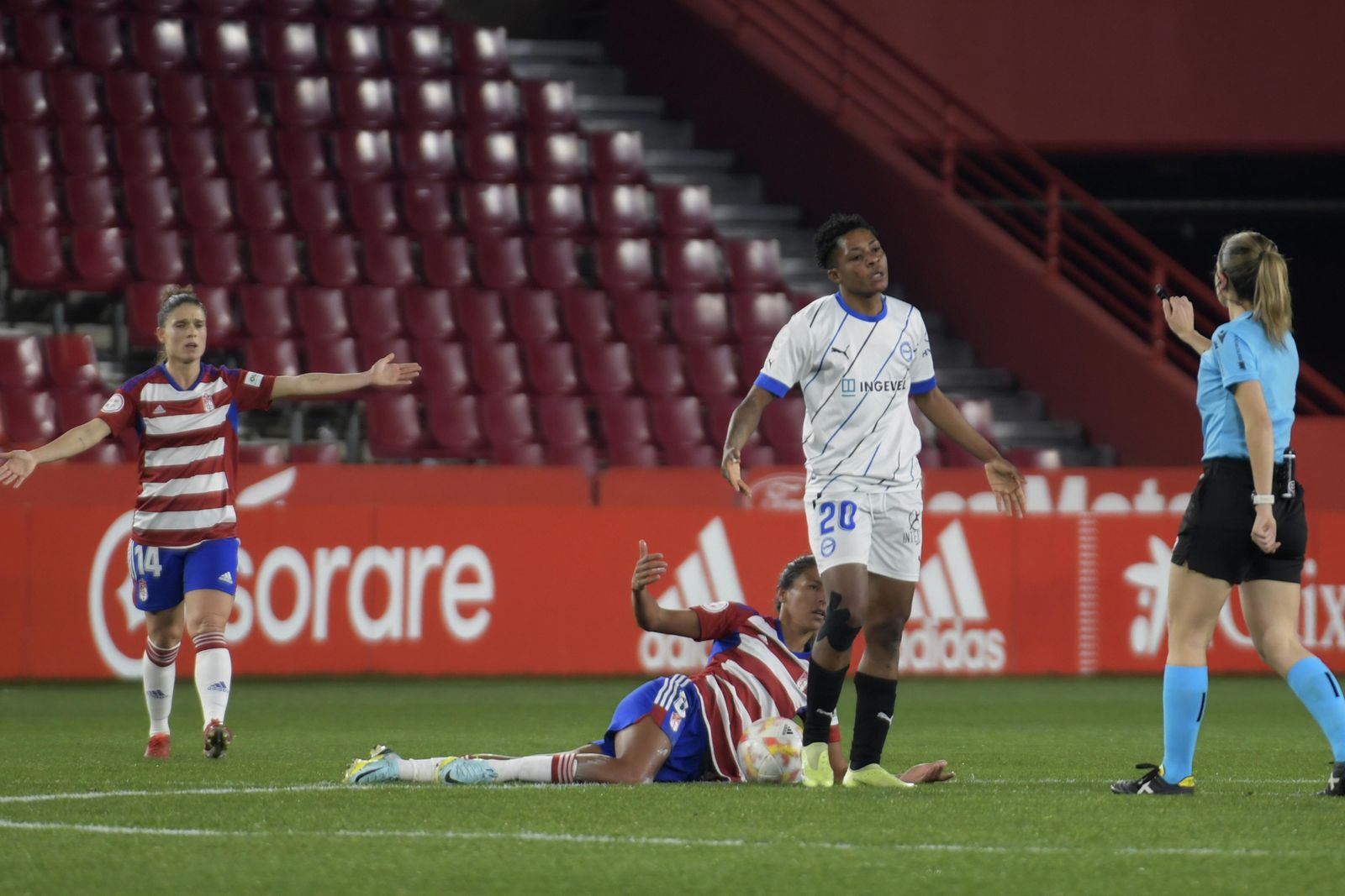 En Granada CF-Alavés de la Copa de la Reina, en imágenes