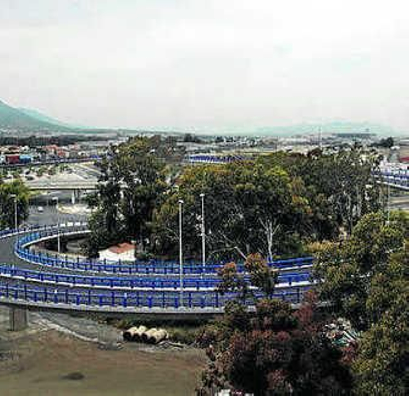 El nuevo acceso al aeropuerto.