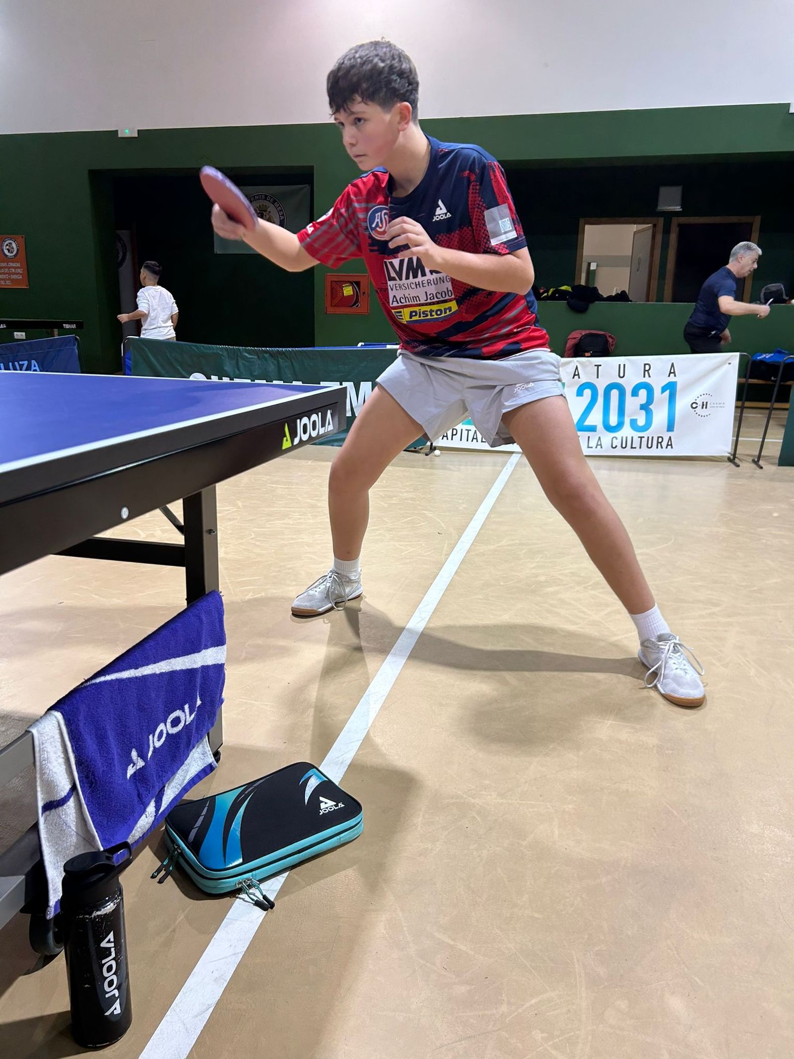 Uno de los palistas jerezanos.