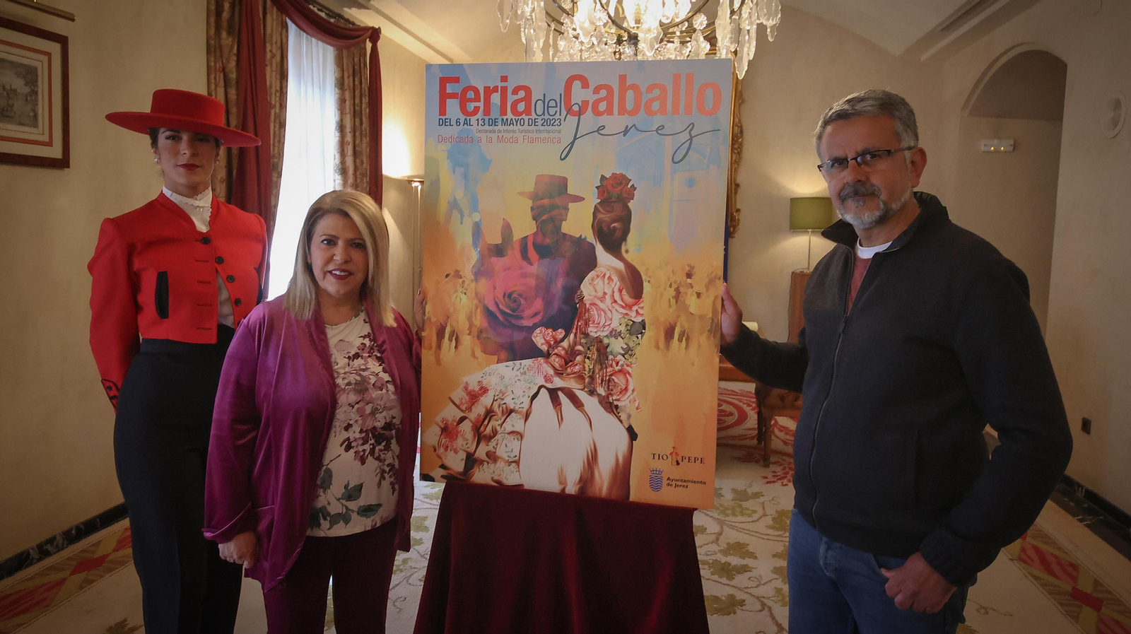 Así es el cartel de la Feria del Caballo de Jerez 2023