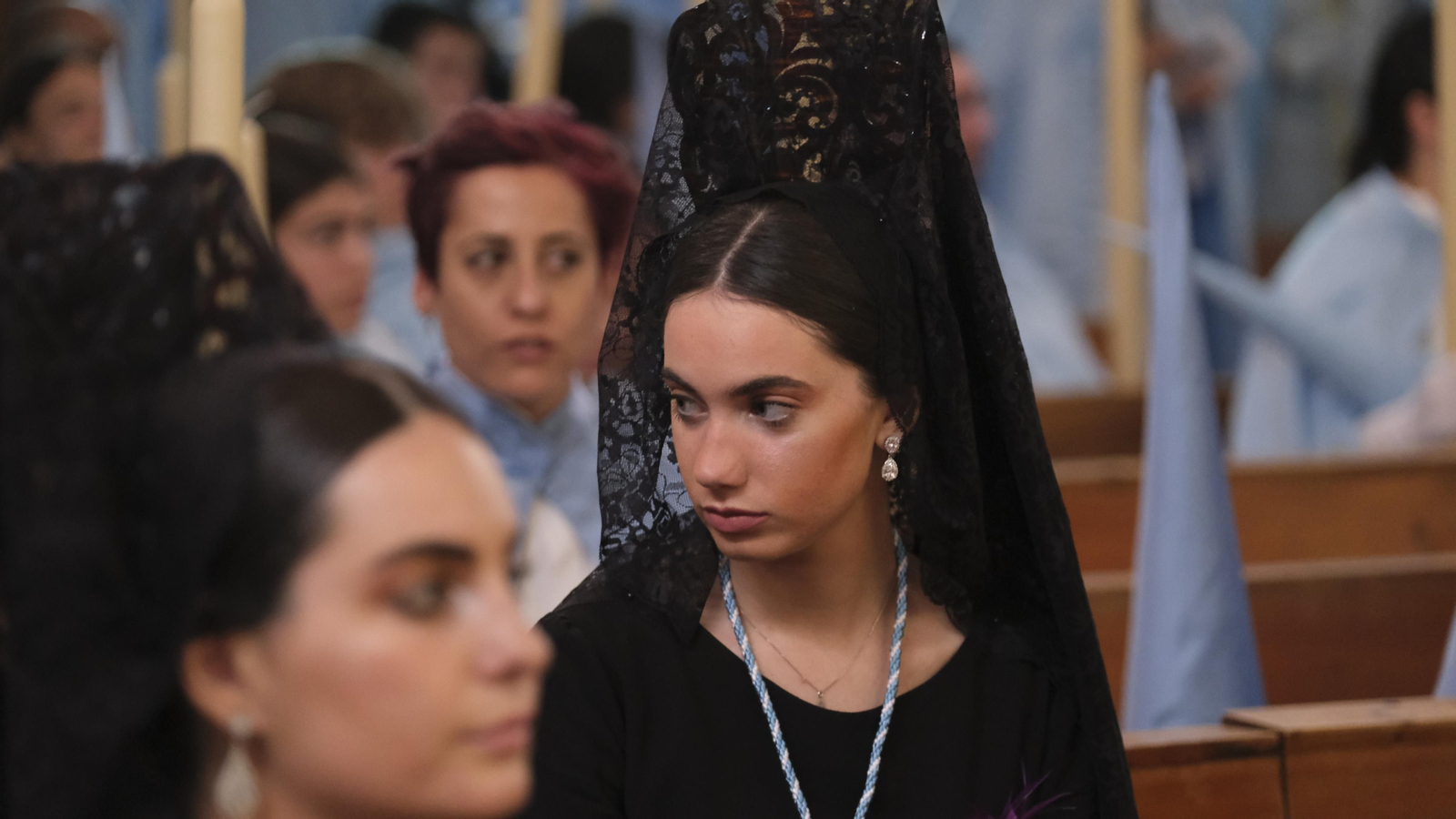 La procesión de Los Ángeles en Almería, en imágenes