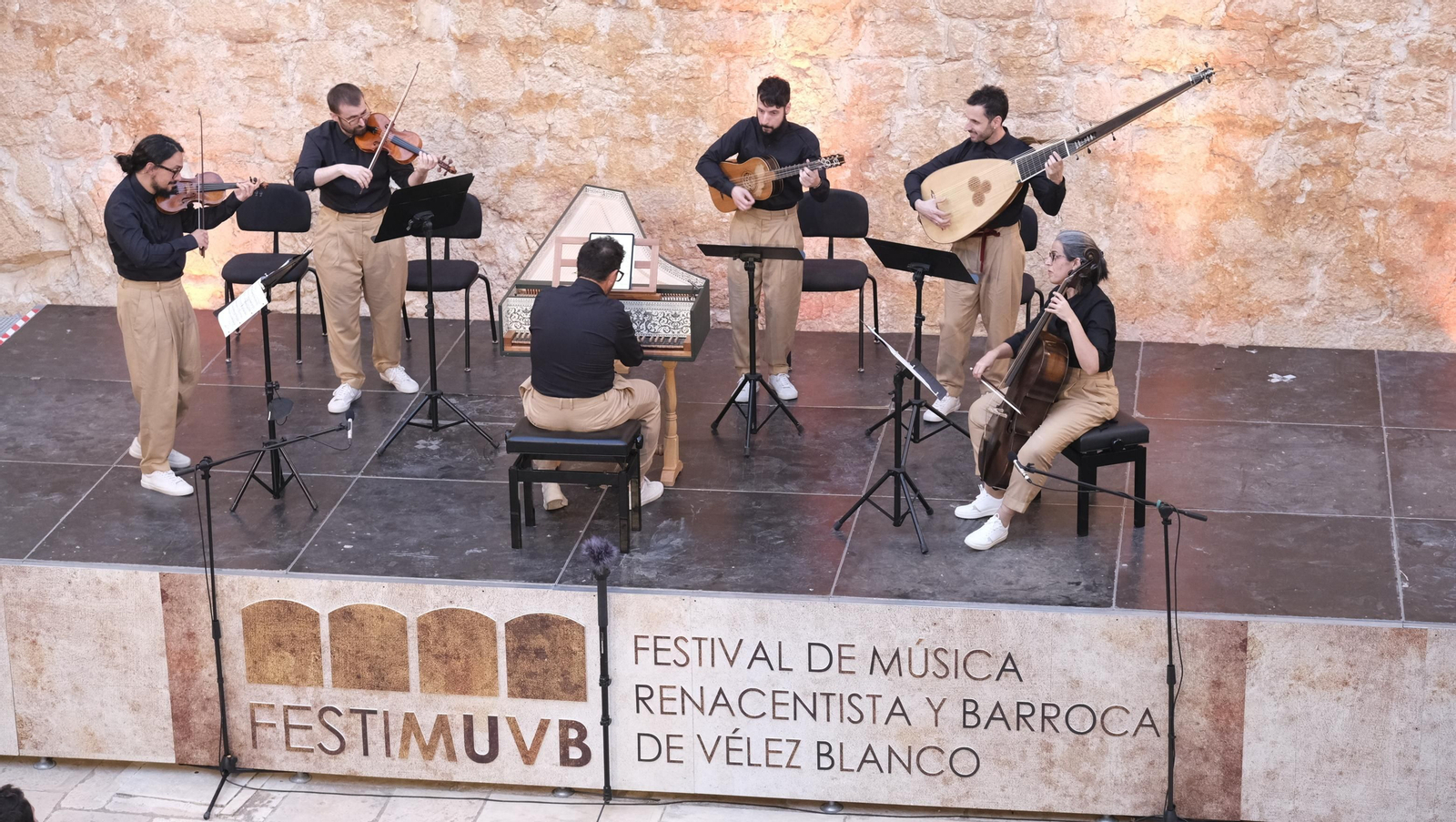 Fotogalería concierto Forma Antiqua. Festival de Música Renacentista y Barroca de Vélez Blanco.