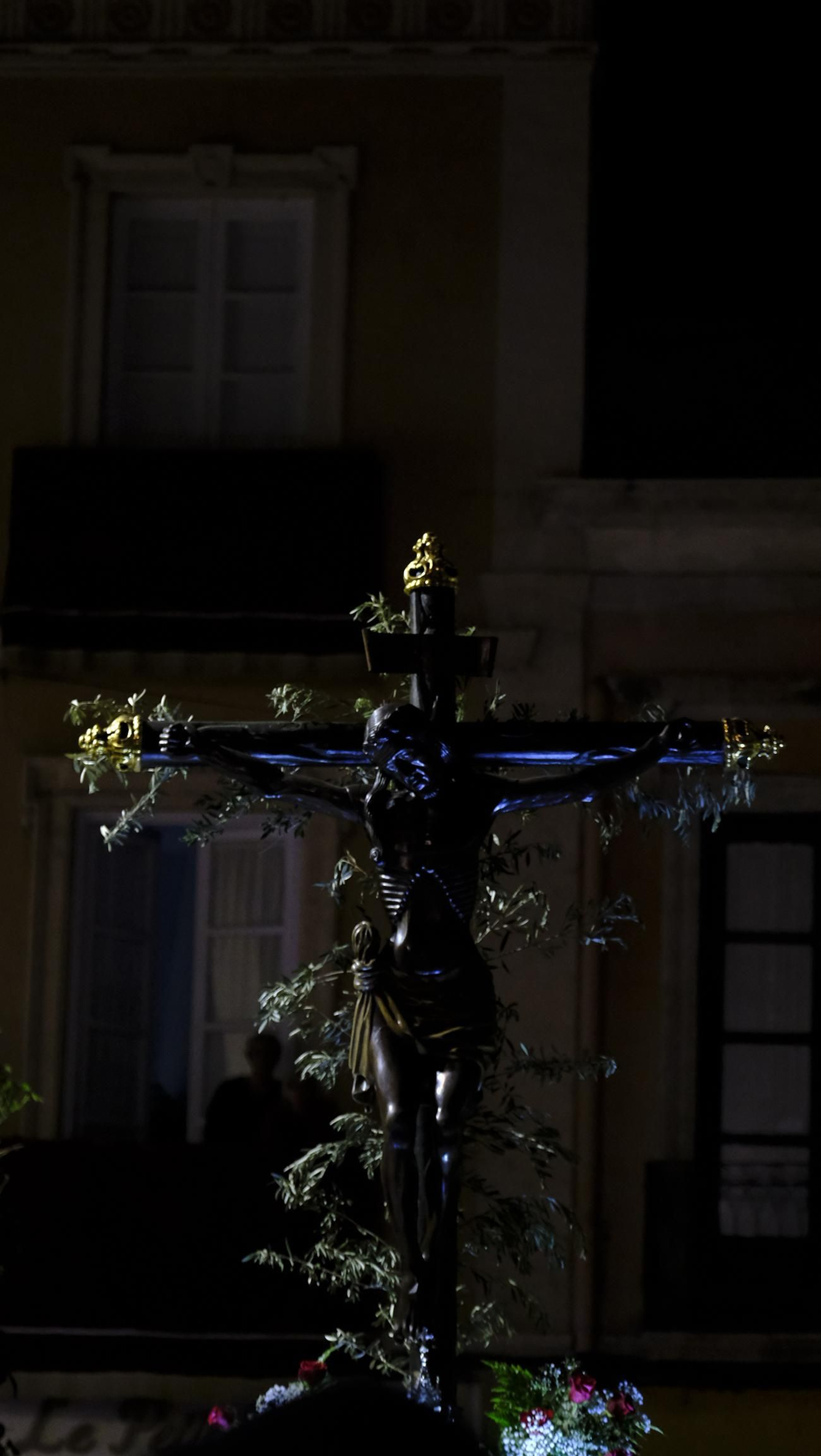 Vía Crucis del Cristo de la Escucha en la Semana Santa de Almería 2025