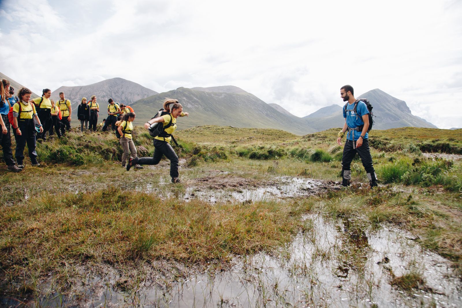Imagen de una edición anterior de la Ruta Inti.
