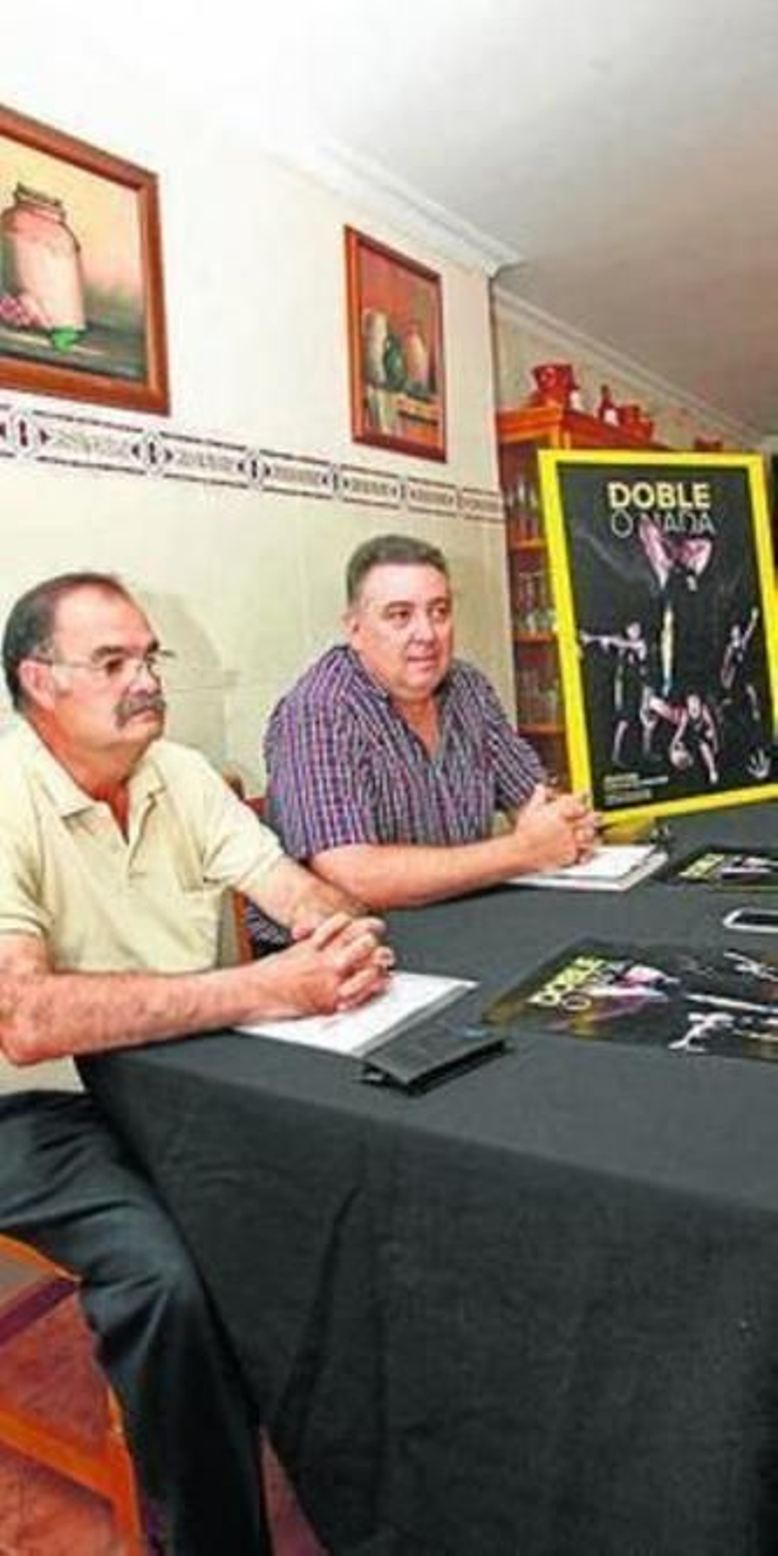 Presentación del cartel de la campaña.