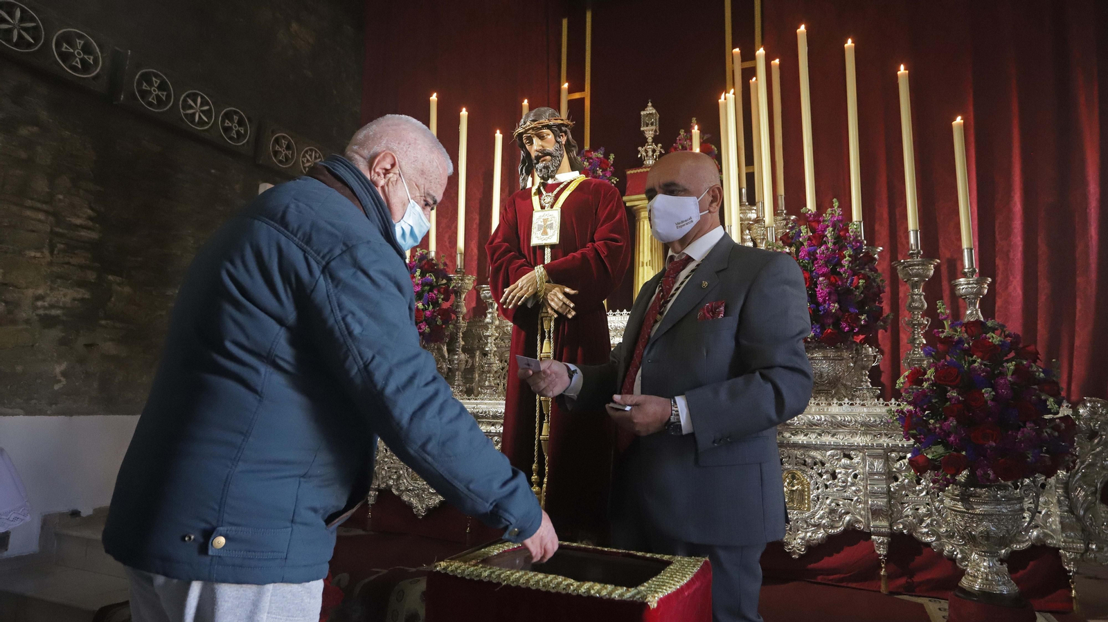 Fotos de la veneración al Cristo de Medinaceli en Algeciras