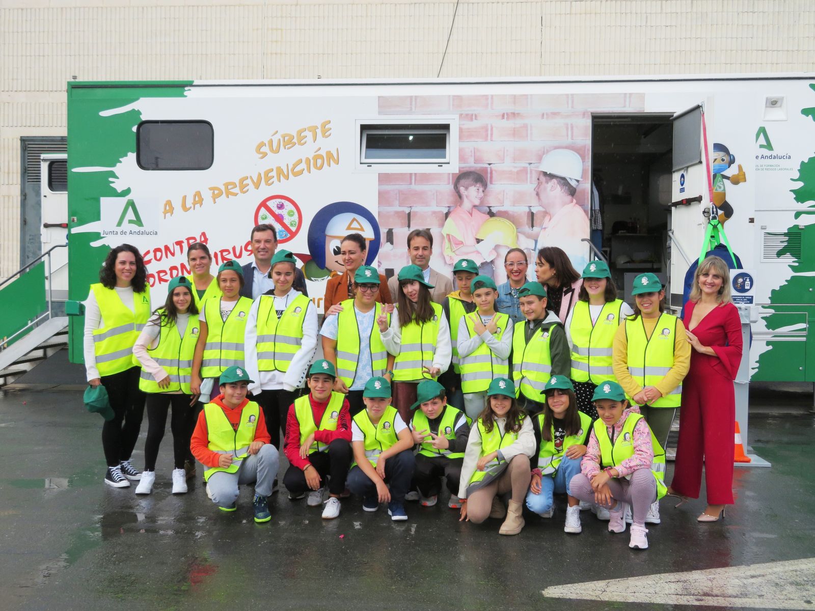 Campaña de seguridad en Gibraleón.