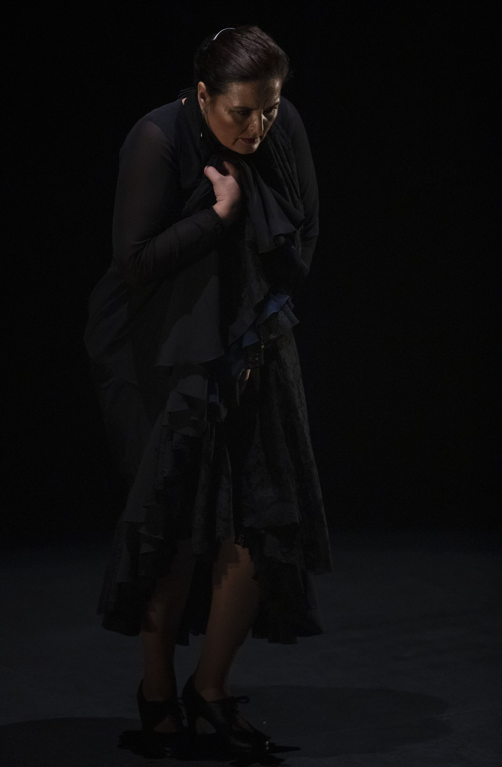 María del Mar Moreno en la Bienal de Flamenco de Sevilla