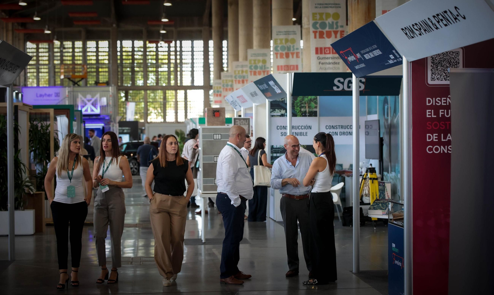 Imágenes de la inauguración de ExpoConstruye en IFECA Jerez