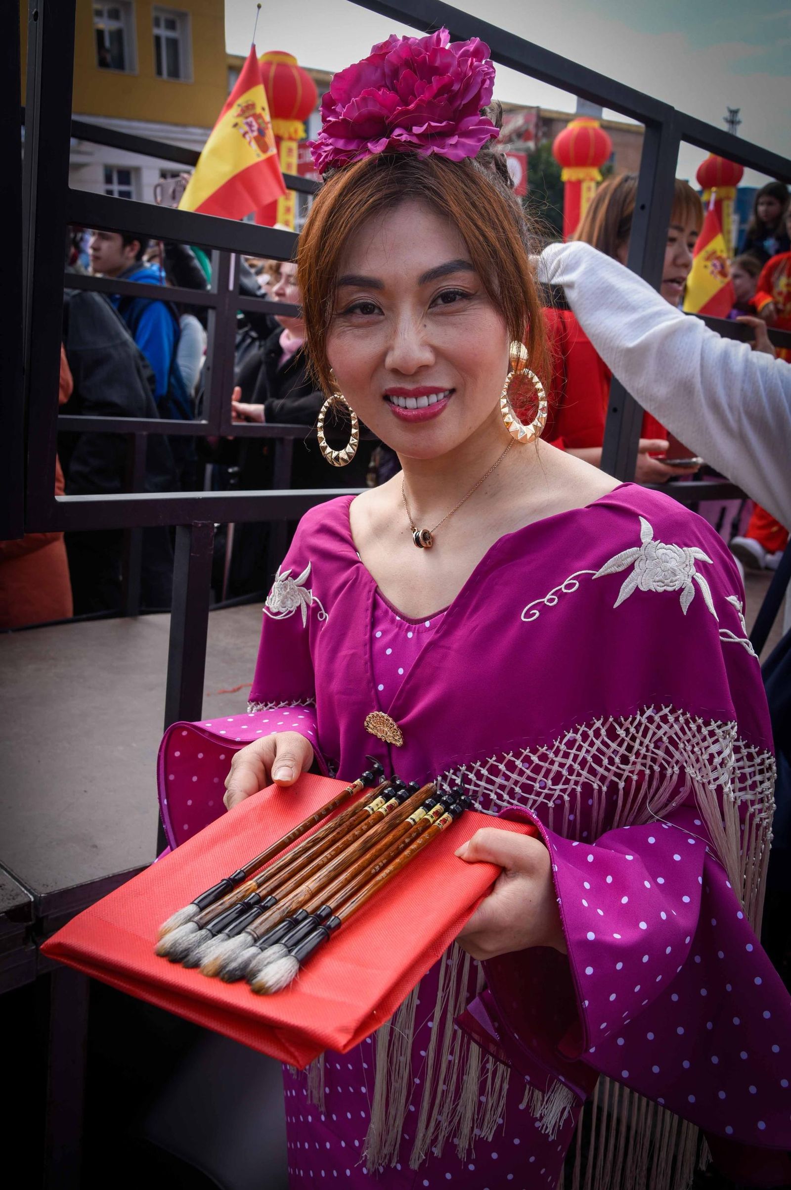 Las imágenes del acto de celebración del Año Nuevo chino en Sevilla