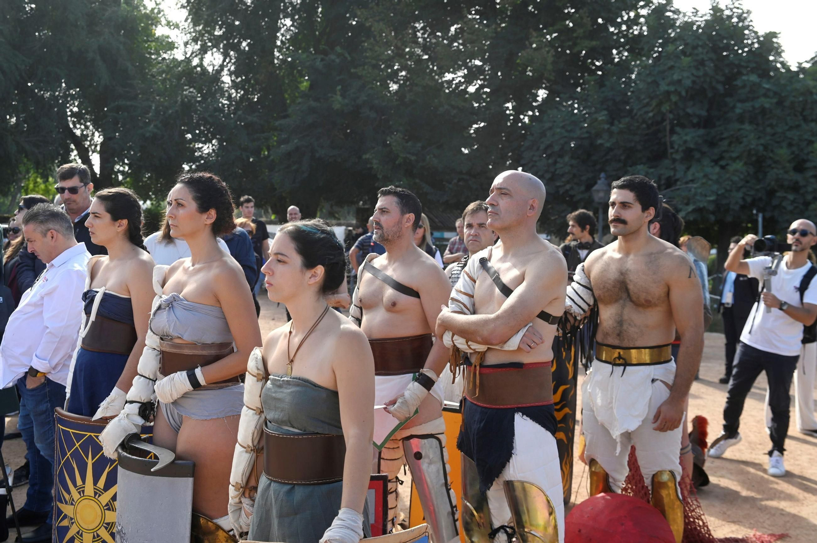 Las fotos de la recreación histórica 'Sangre y arena' en las Jornadas de Cultura Funeraria en Córdoba