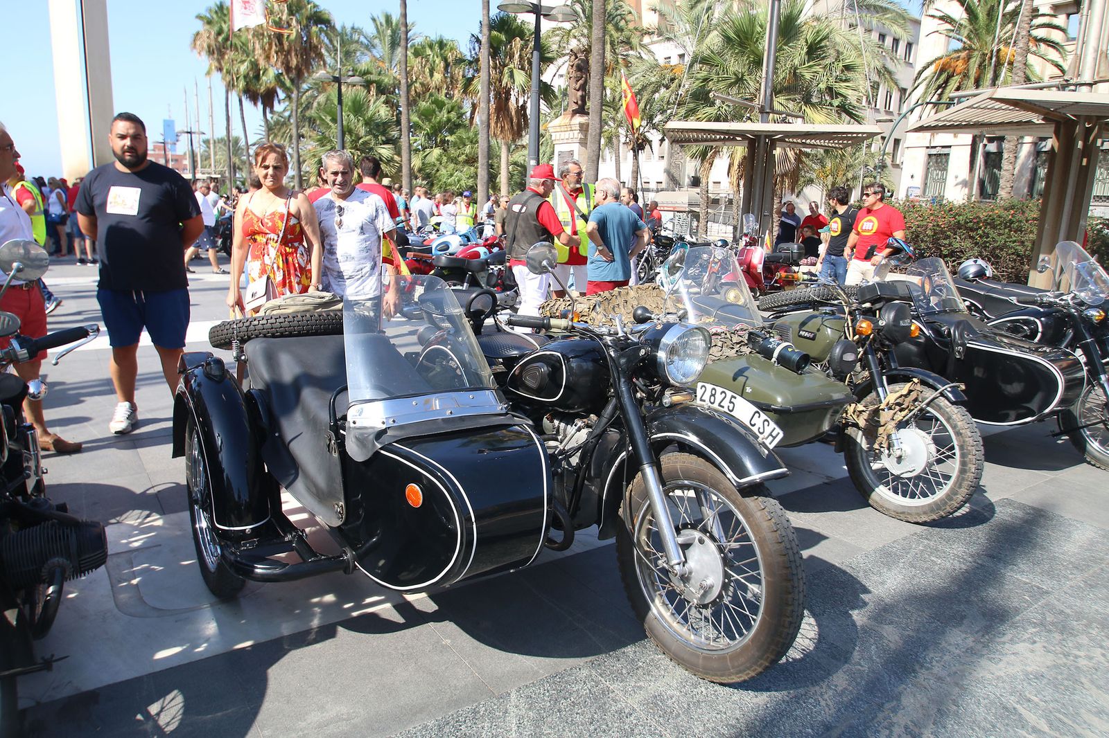 Fotogalería de la exhibición de motos antiguas. Feria Almería 2019