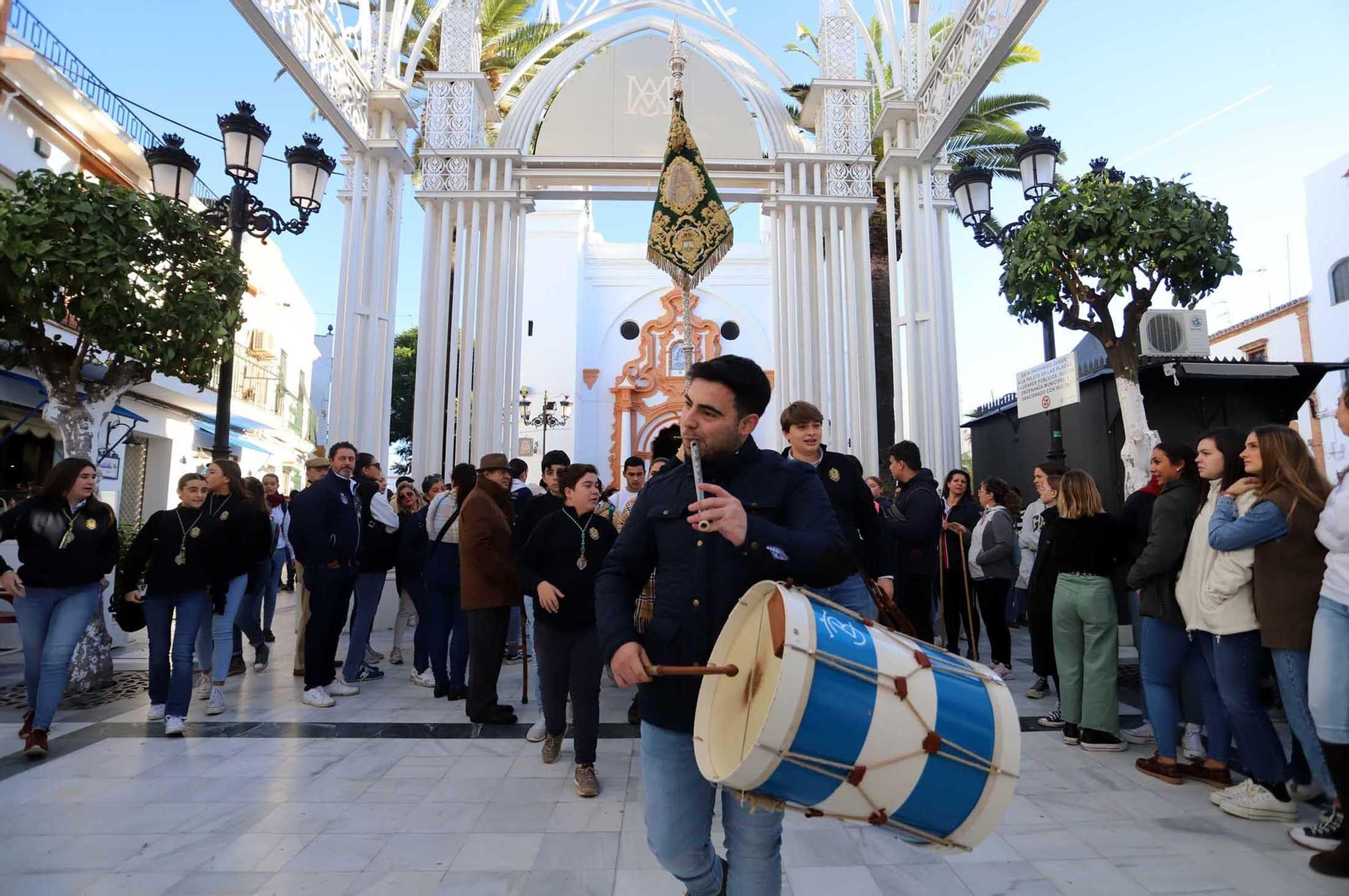 Imágenes de la Peregrinación de Jóvenes Rocieros