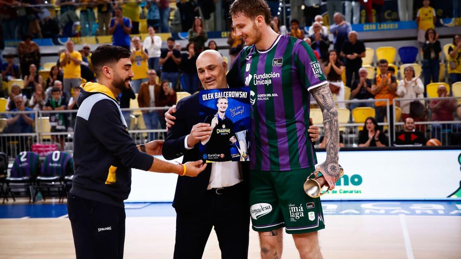 El Gran Canaria-Unicaja, en fotos