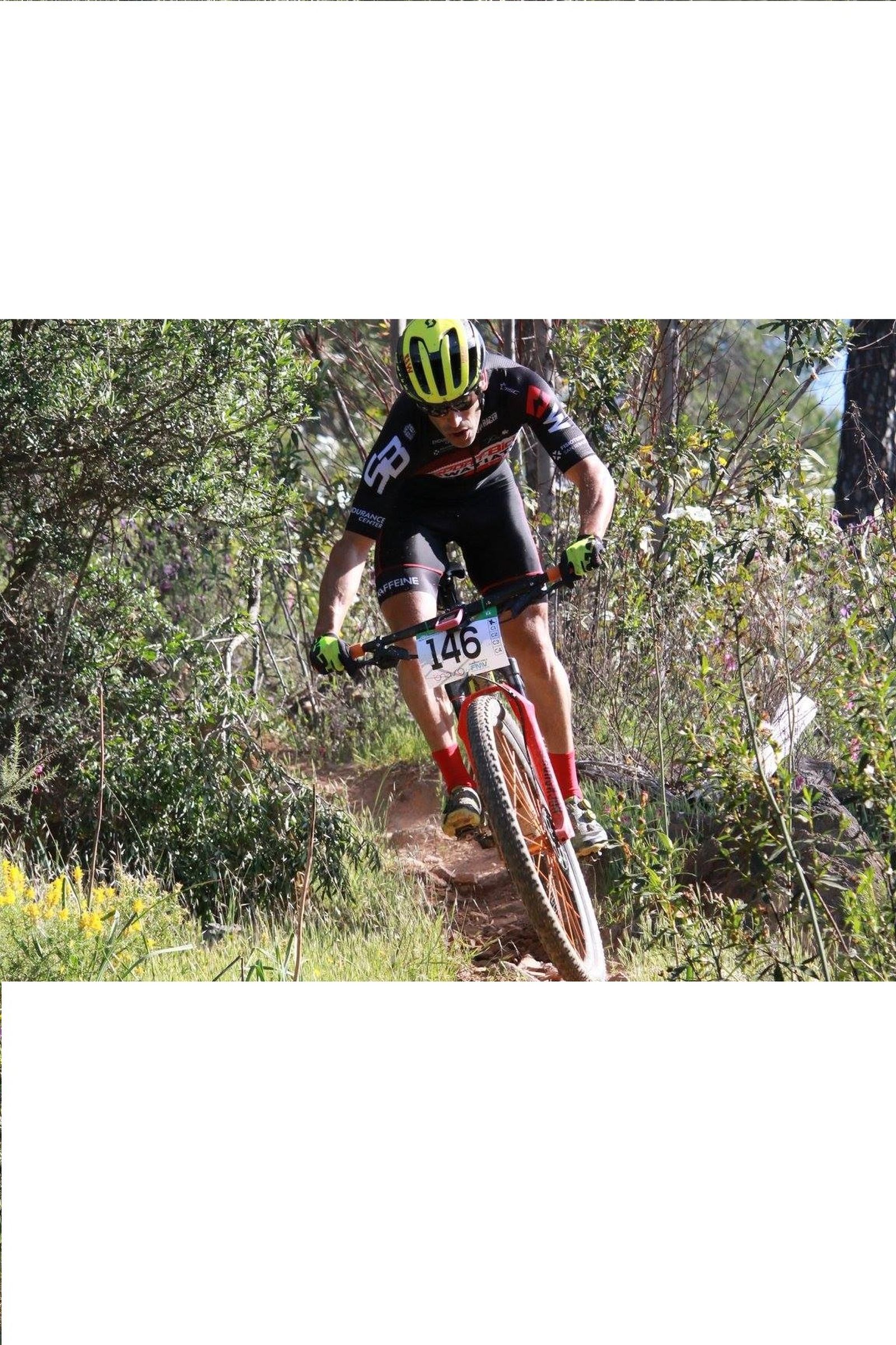 Imagen de una de las pruebas del provincial de BTT