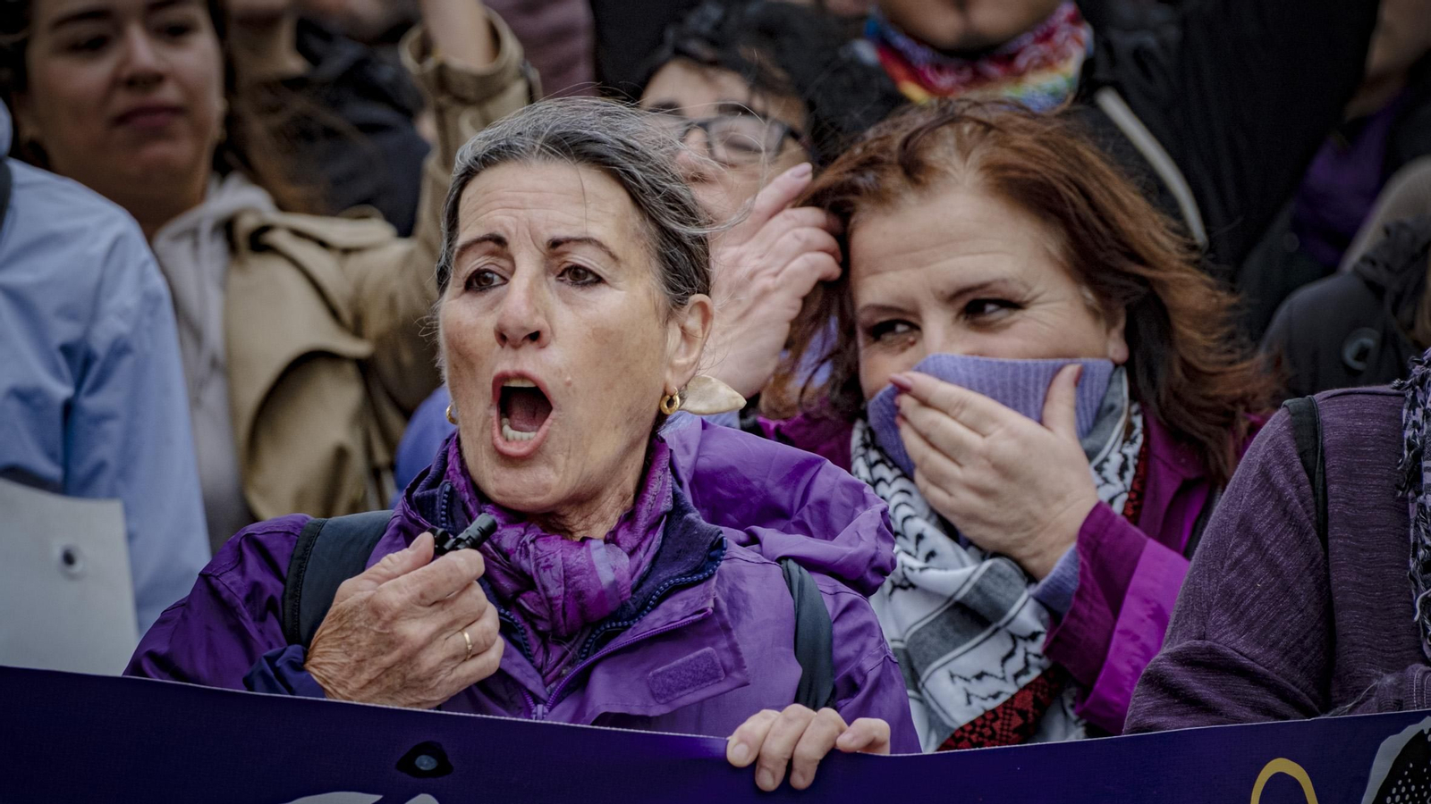 Las imágenes de la manifestación por el 8M, Día Internacional de la Mujer, en Cádiz