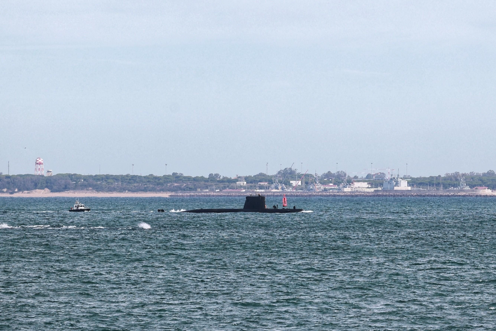 Dentro del submarino 'Galerna' en Cádiz