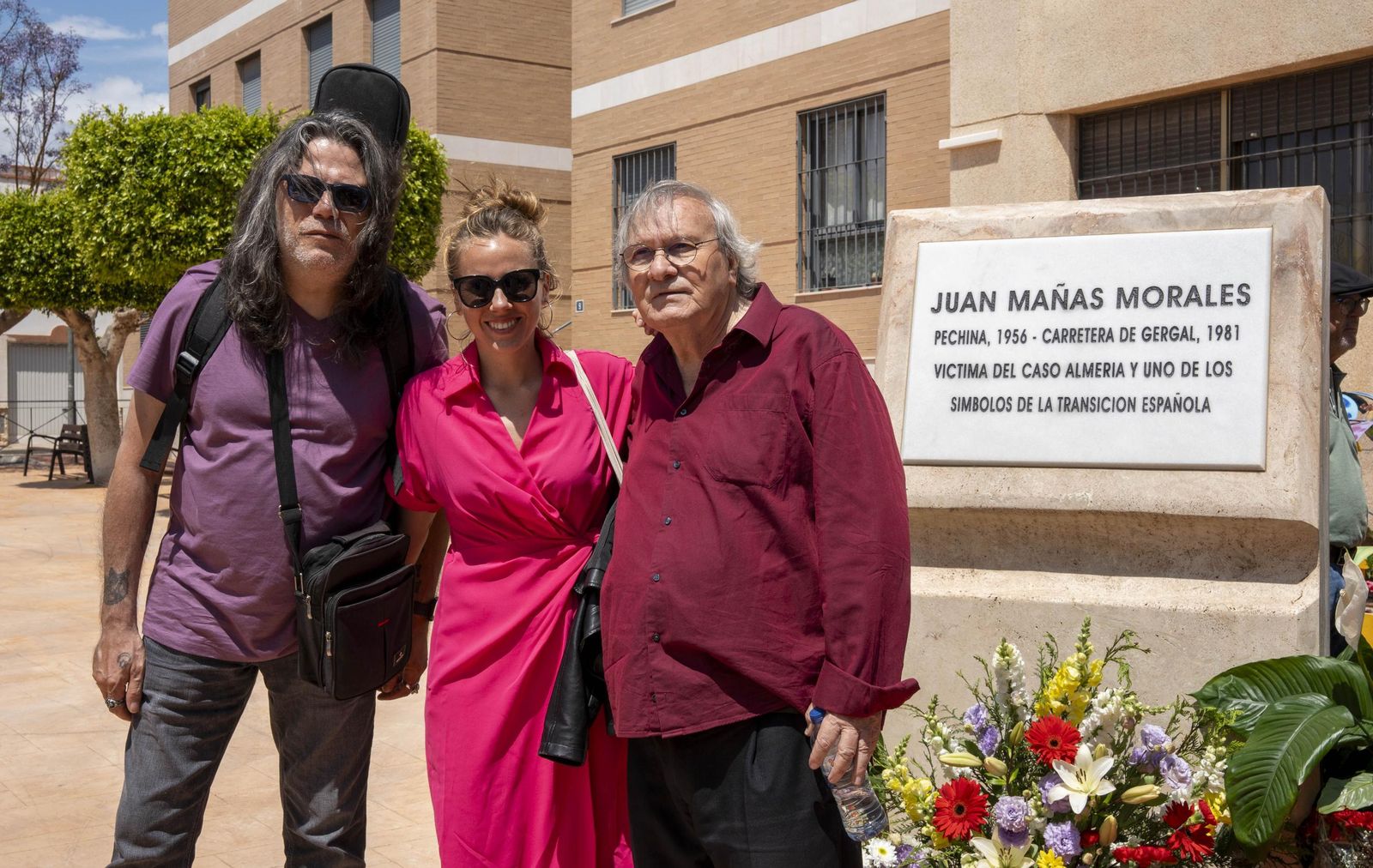 Las imágenes del homenaje a Juan Mañas, víctima del caso Almería