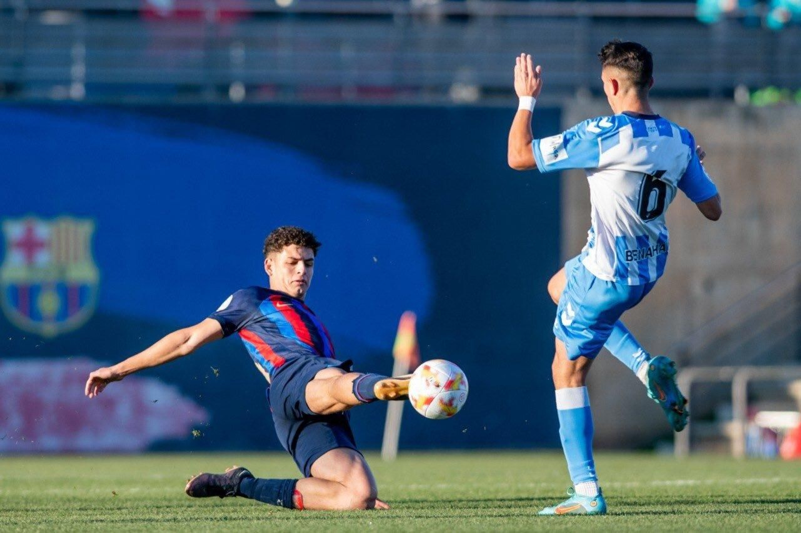 Las fotos del Barcelona-Málaga de la Copa del Rey de juveniles