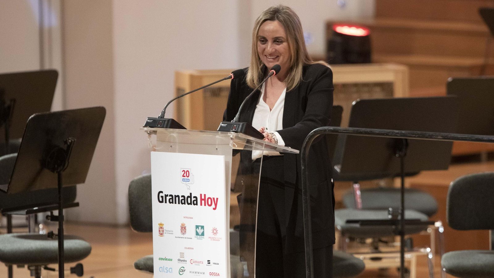 La alcaldesa de Granada, Marifrán Carazo