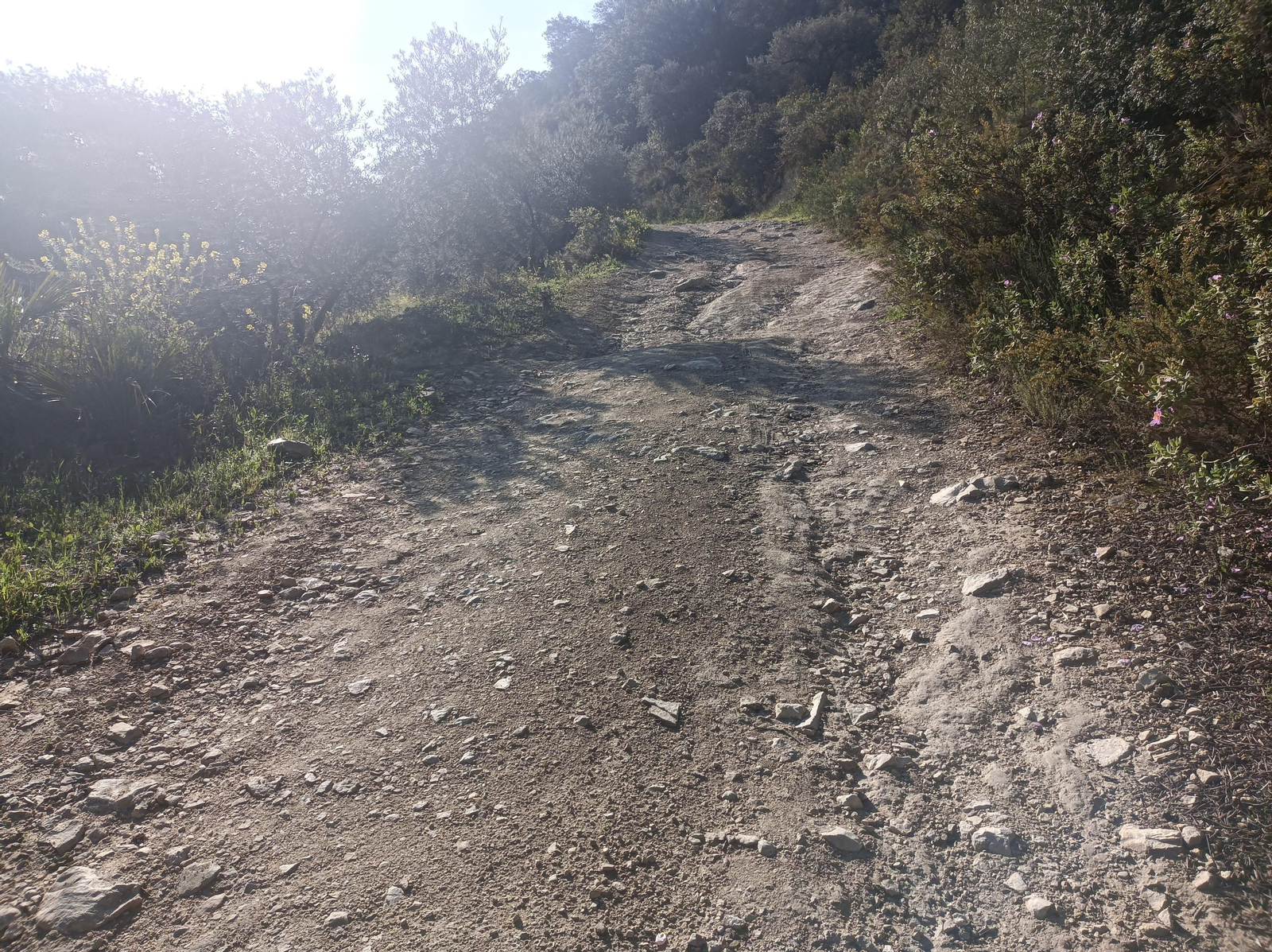 Toca ascender la Loma de la Cabrera.