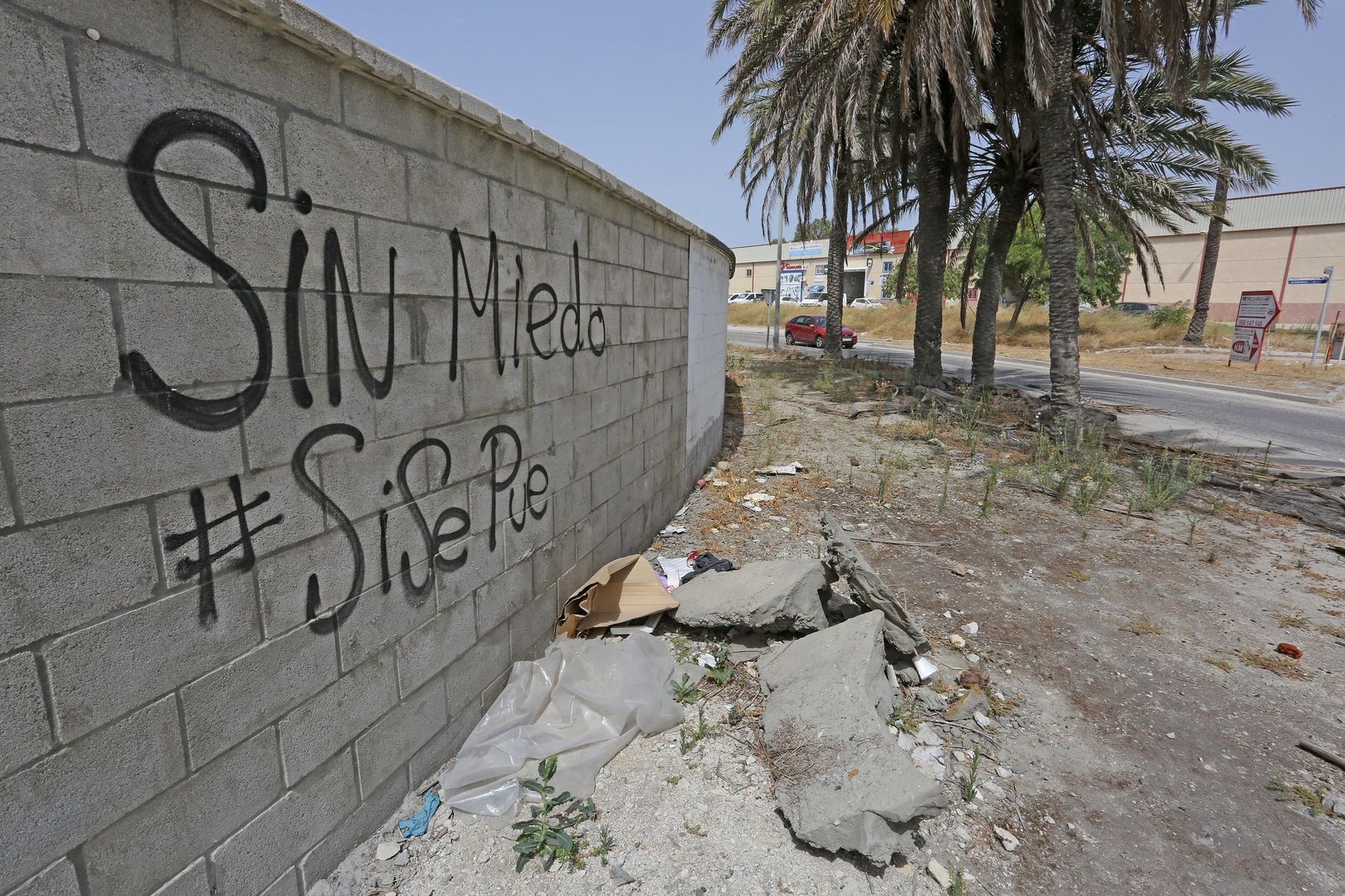 El polígono industrial de el Portal,un vertedero