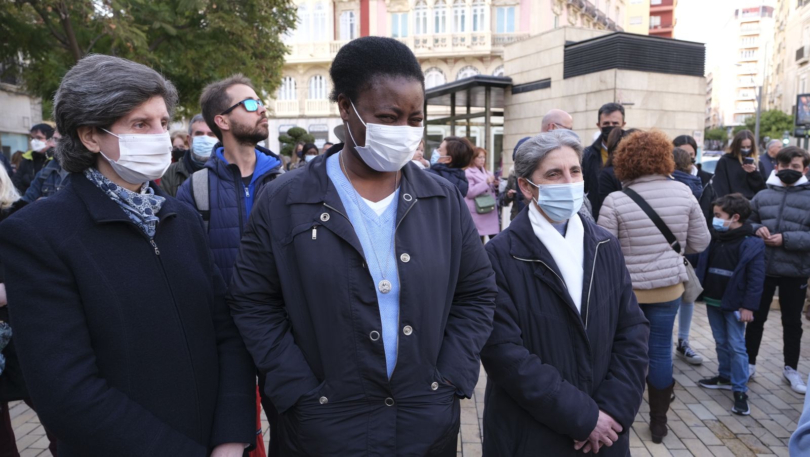 Fotogalería de las protestas contra la invasión rusa en Ucrania. Almería.