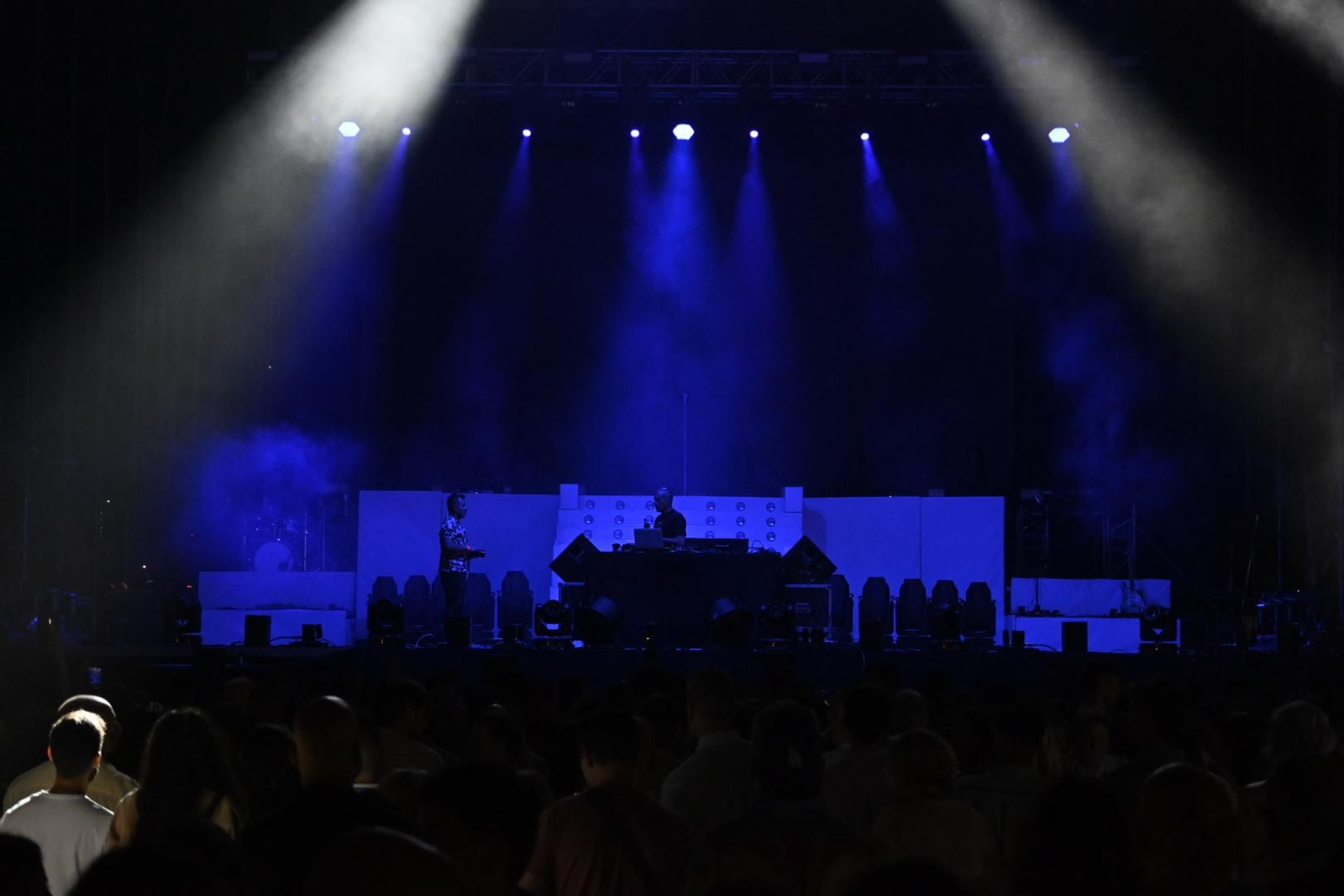 Concierto de Julio P en las Fiestas Colombinas, en Huelva