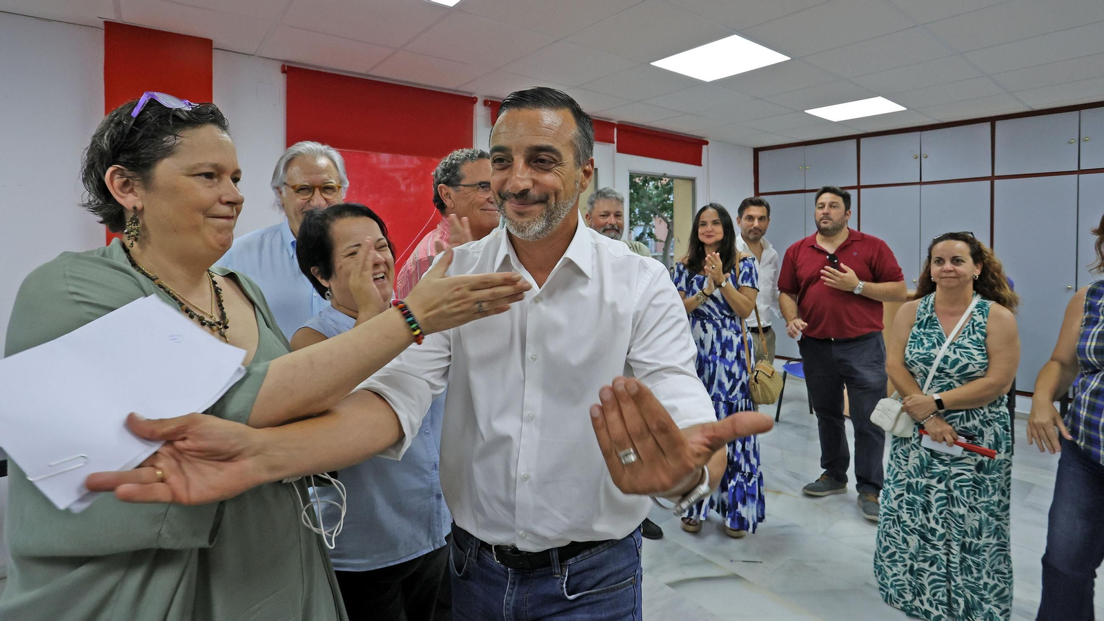 José Antonio Díaz gana las votaciones del PSOE de Jerez