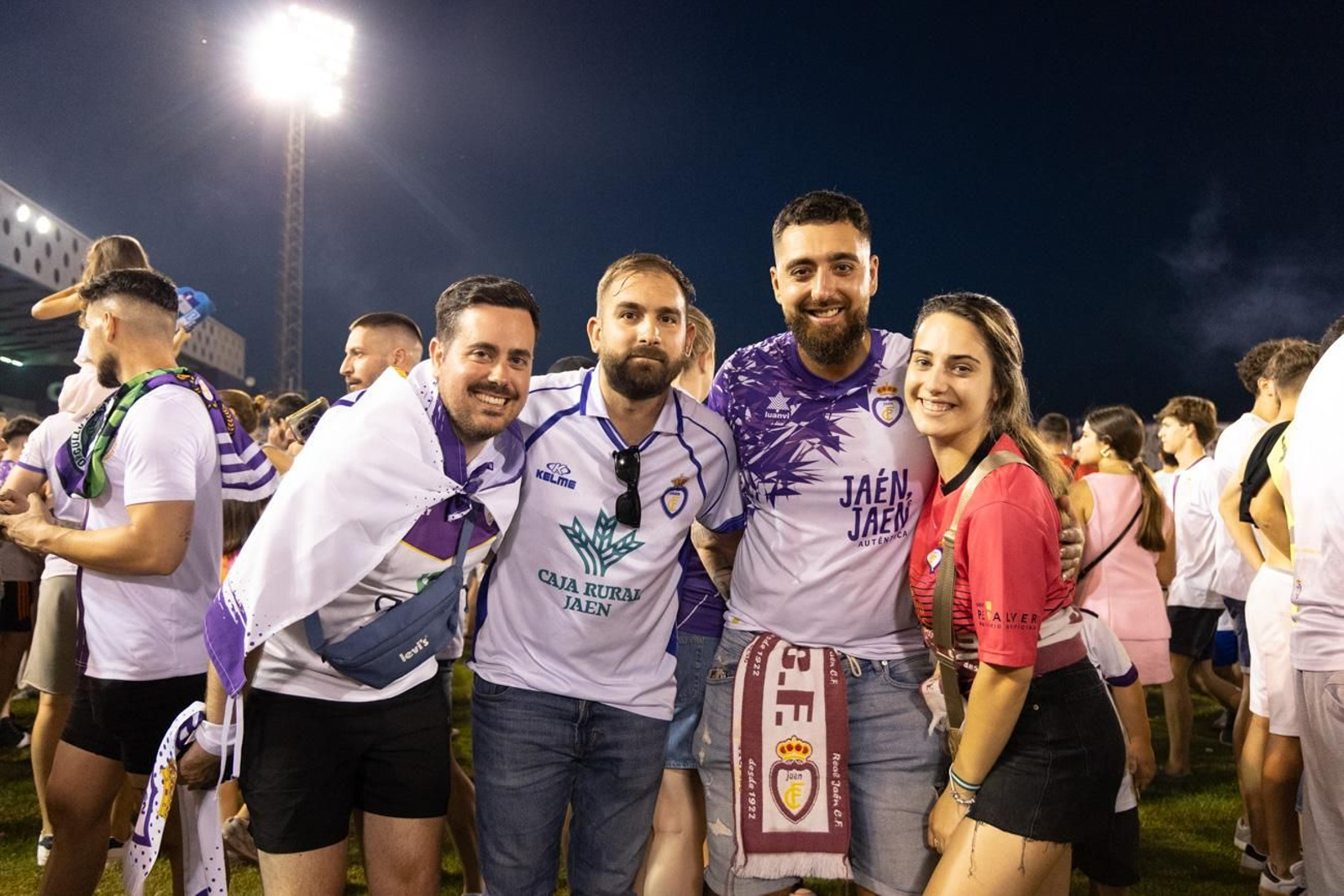 La celebración del Real Jaén.