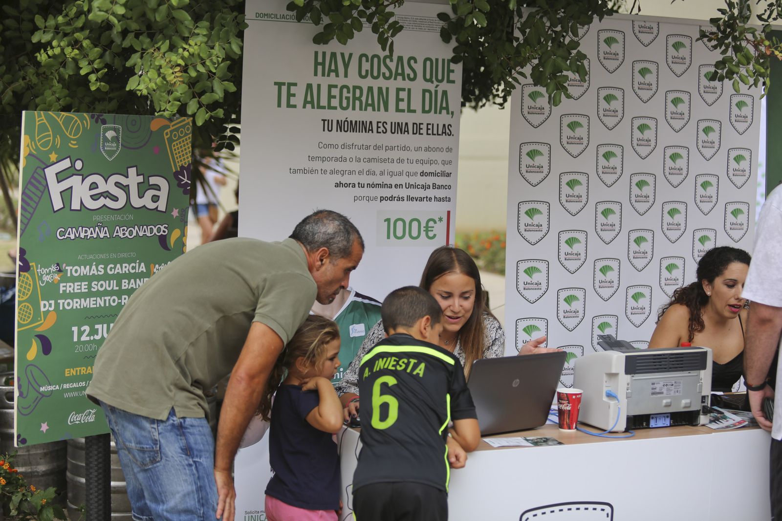Las fotos de la presentación de la campaña de abonados del Unicaja