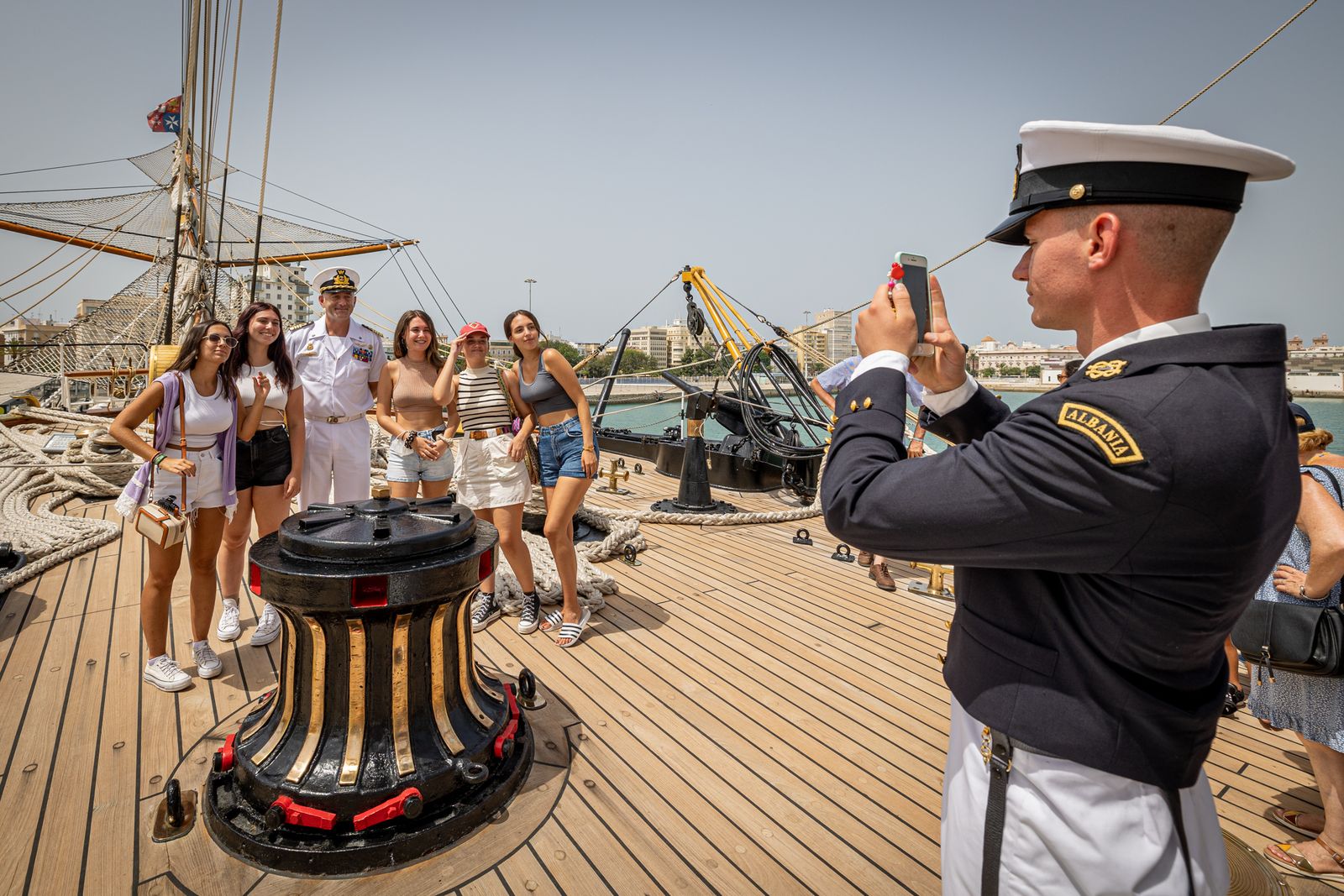 Así es el buque escuela Amerigo Vespucci