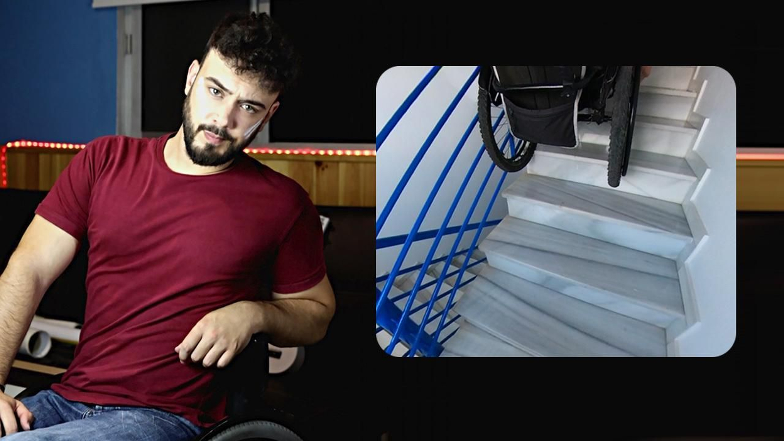 Luippi, el joven de Huelva con espina bífida, aspira a alcanzar un récord Guiness