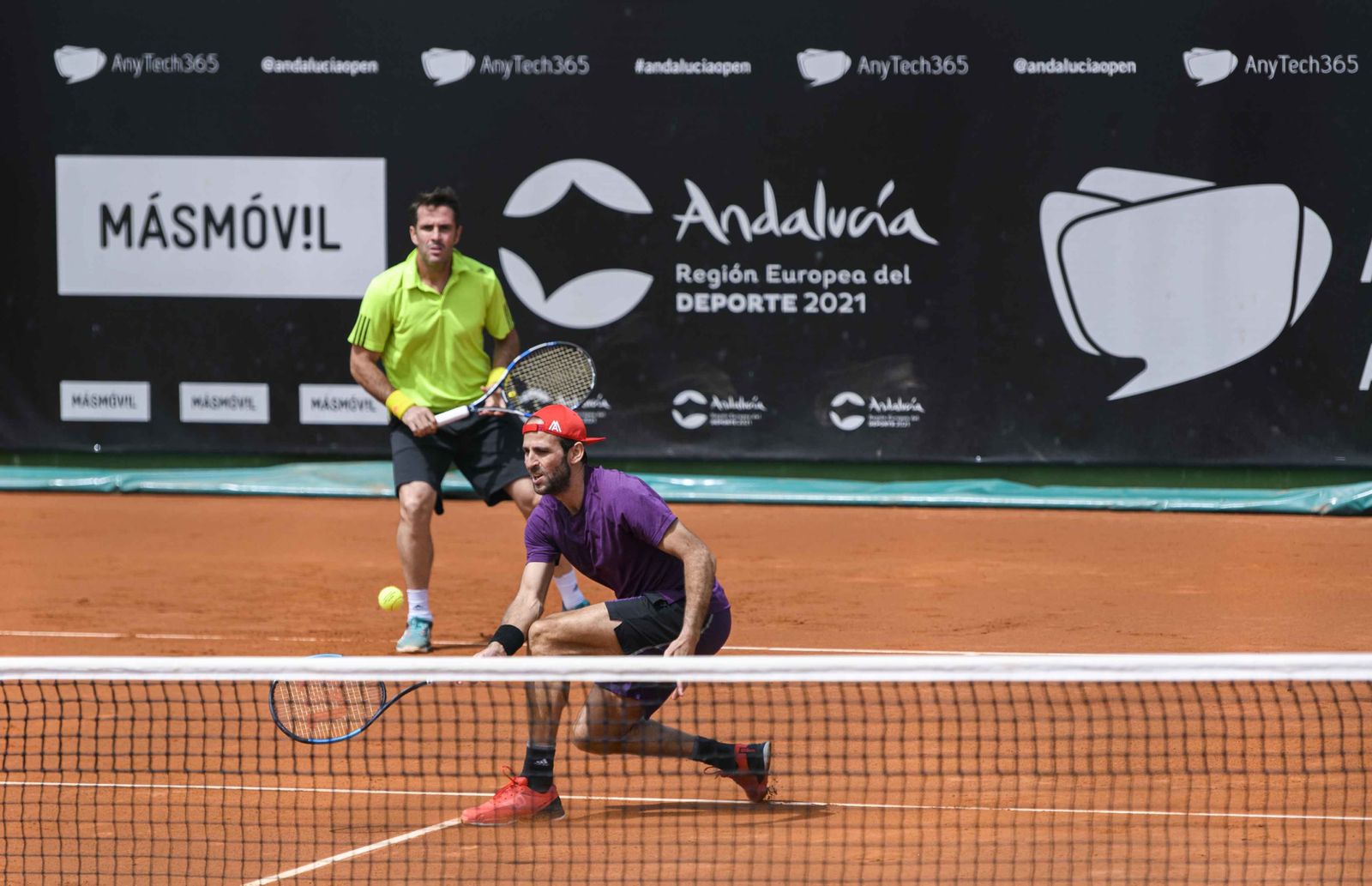 Adrián Menéndez junto a David Marrero.