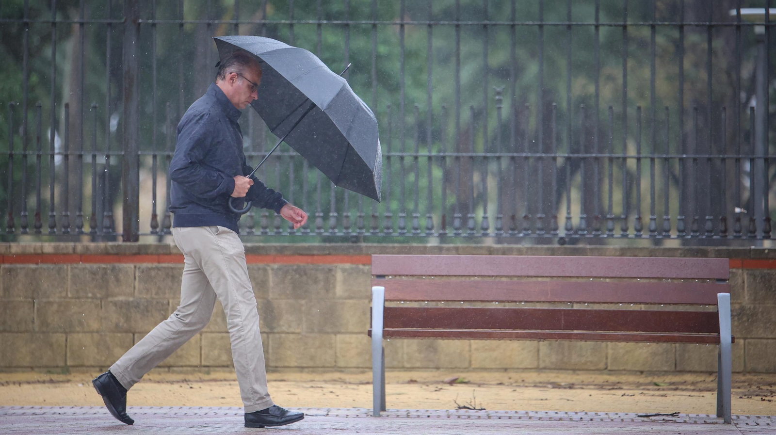 Inundaciones y destrozos en Jerez por el temporal