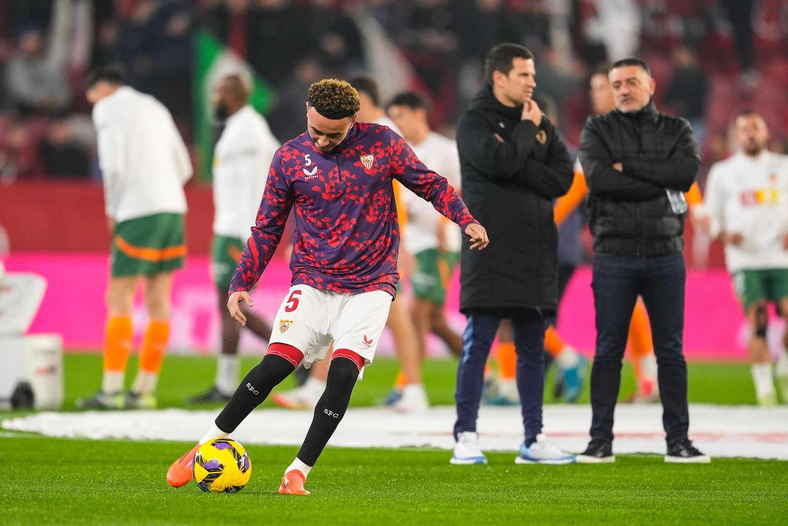 Las mejores imágenes del partido Sevilla - Valencia