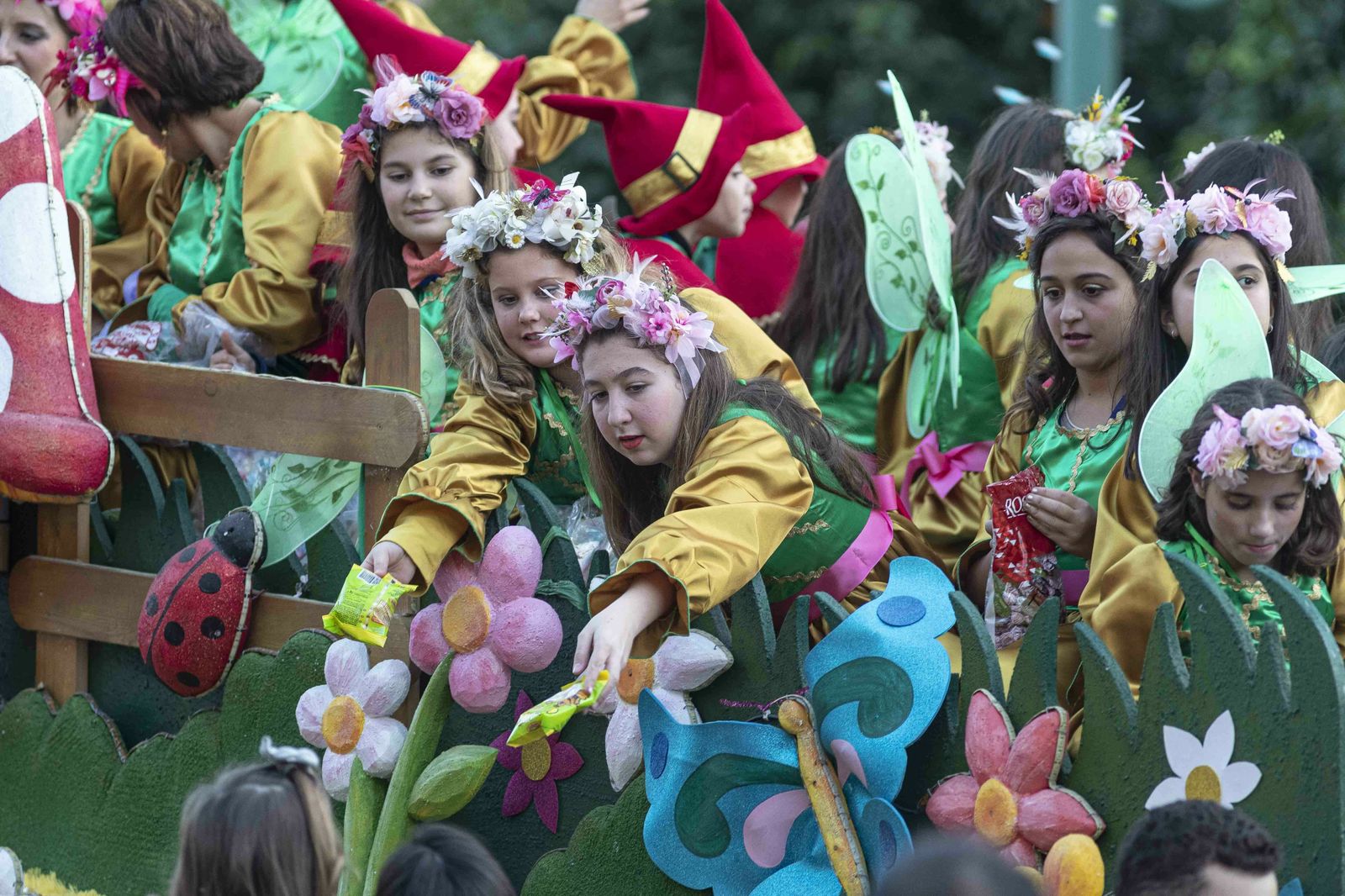 La Cabalgata de los Reyes Magos de Sevilla, en imágenes