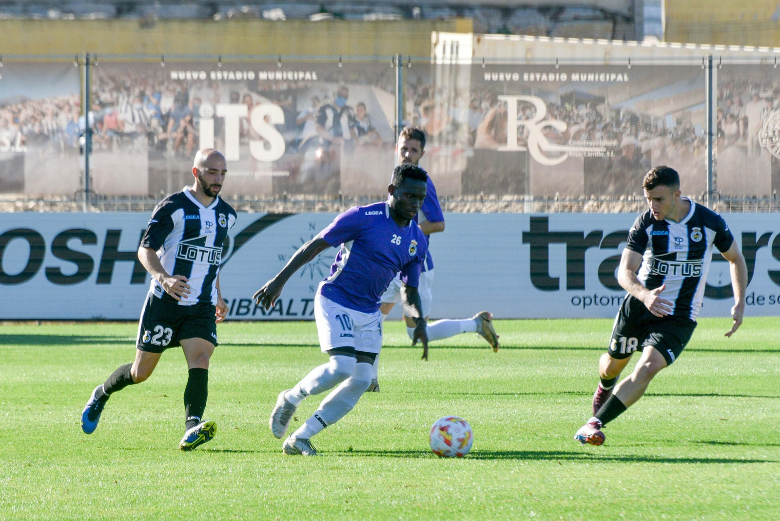 El partidillo de entrenamiento de la Balona, en imágenes