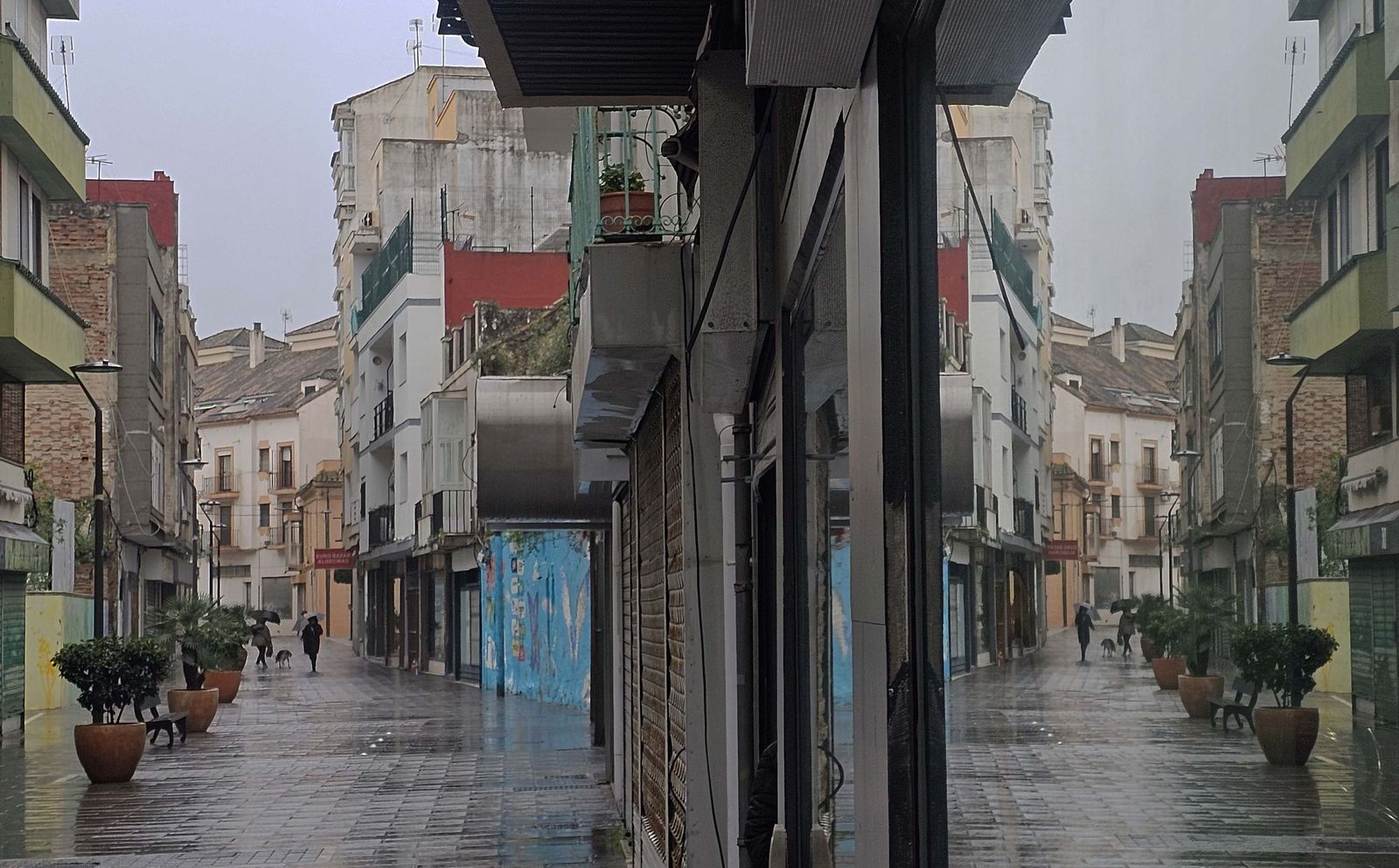 Fotos de los efectos de la borrasca Leonardo en Algeciras